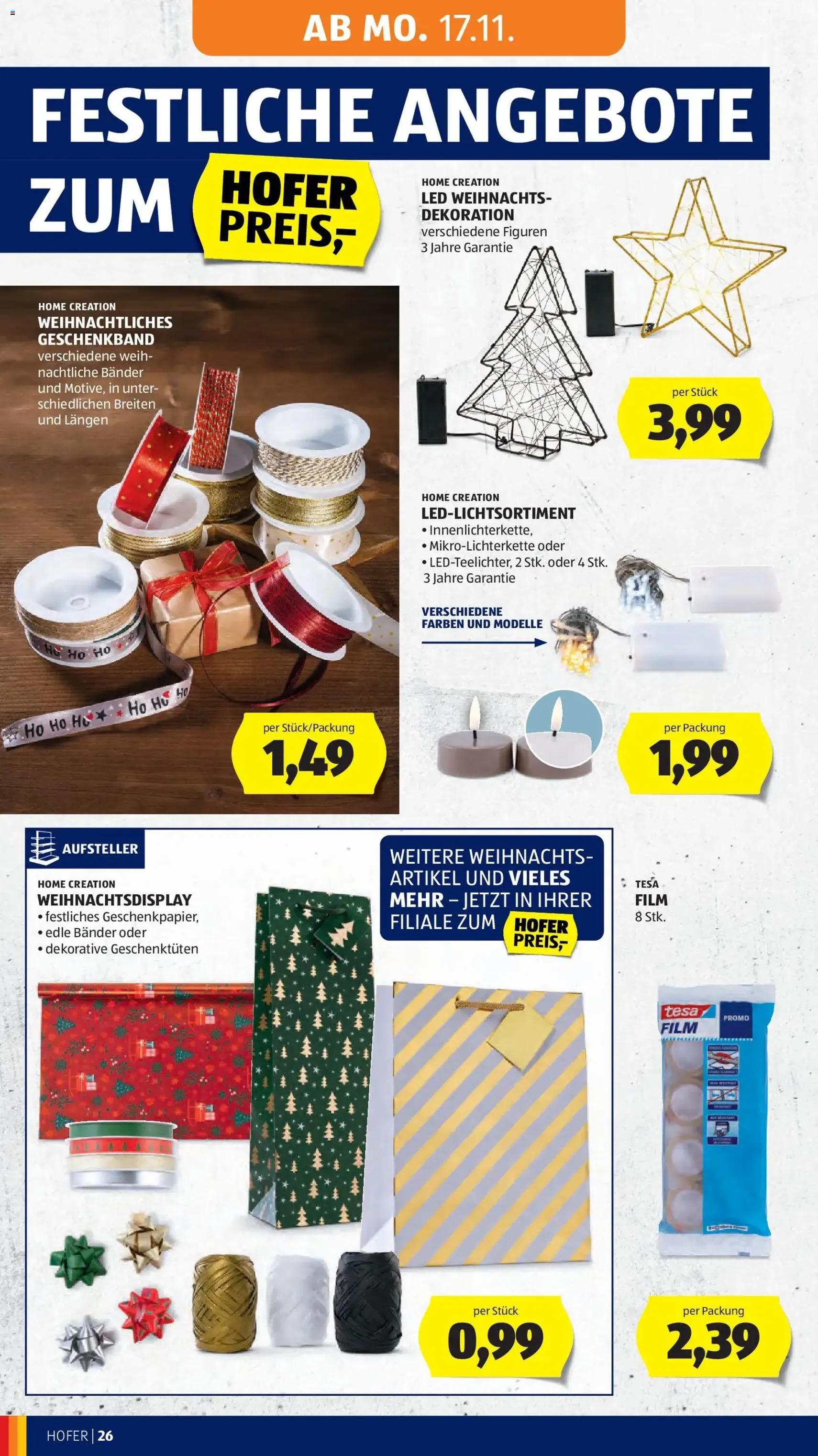 Hofer - Black Friday - Gültiger Prospekt ab 14.11.2025, Seite 30 von insgesamt 53