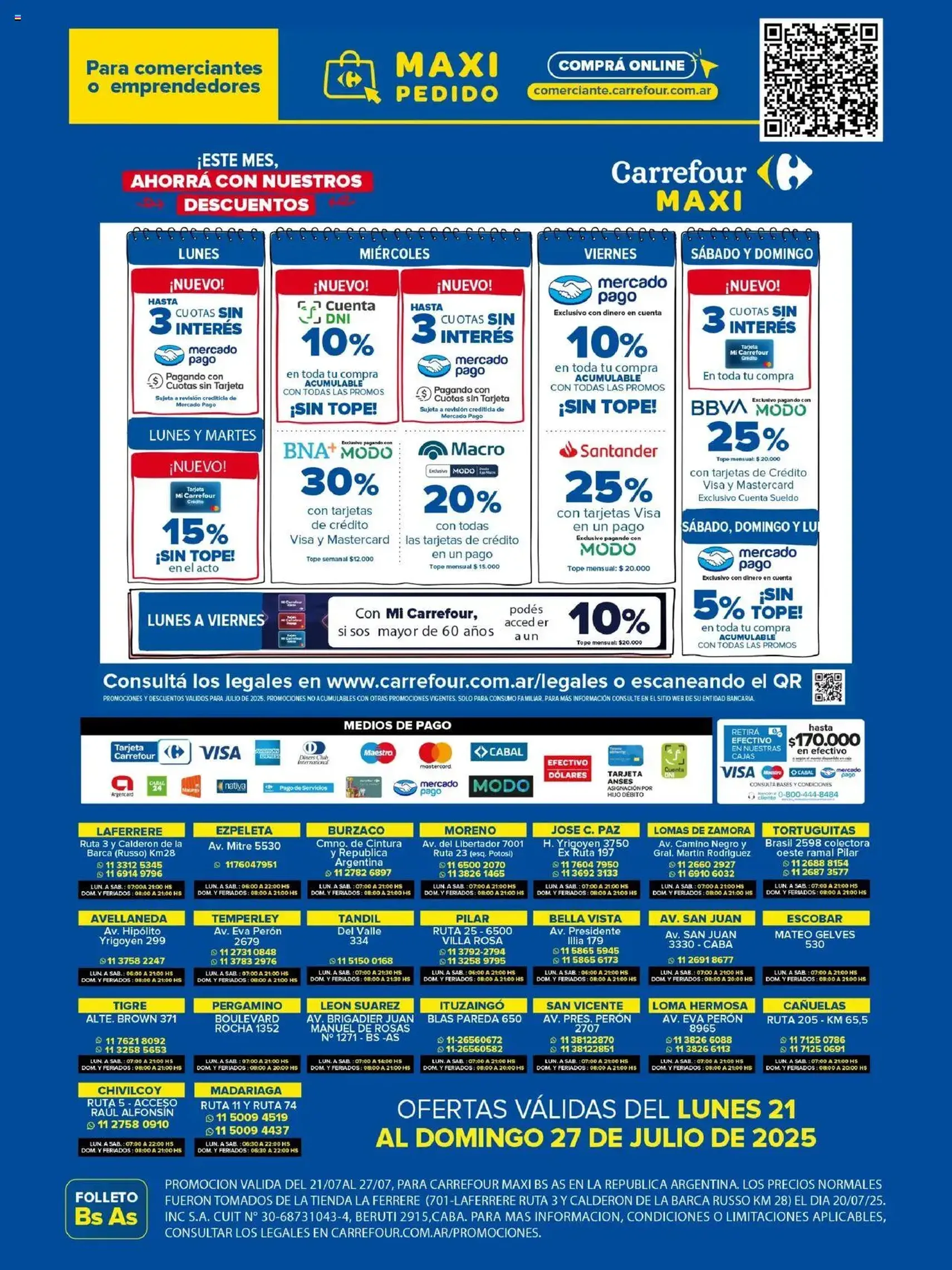 Carrefour Maxi catálogo - folleto válido desde 21/07/2025 página 25 de 25 Carrefour Maxi catálogo - folleto válido desde 21/07/2025 página 25 de 25