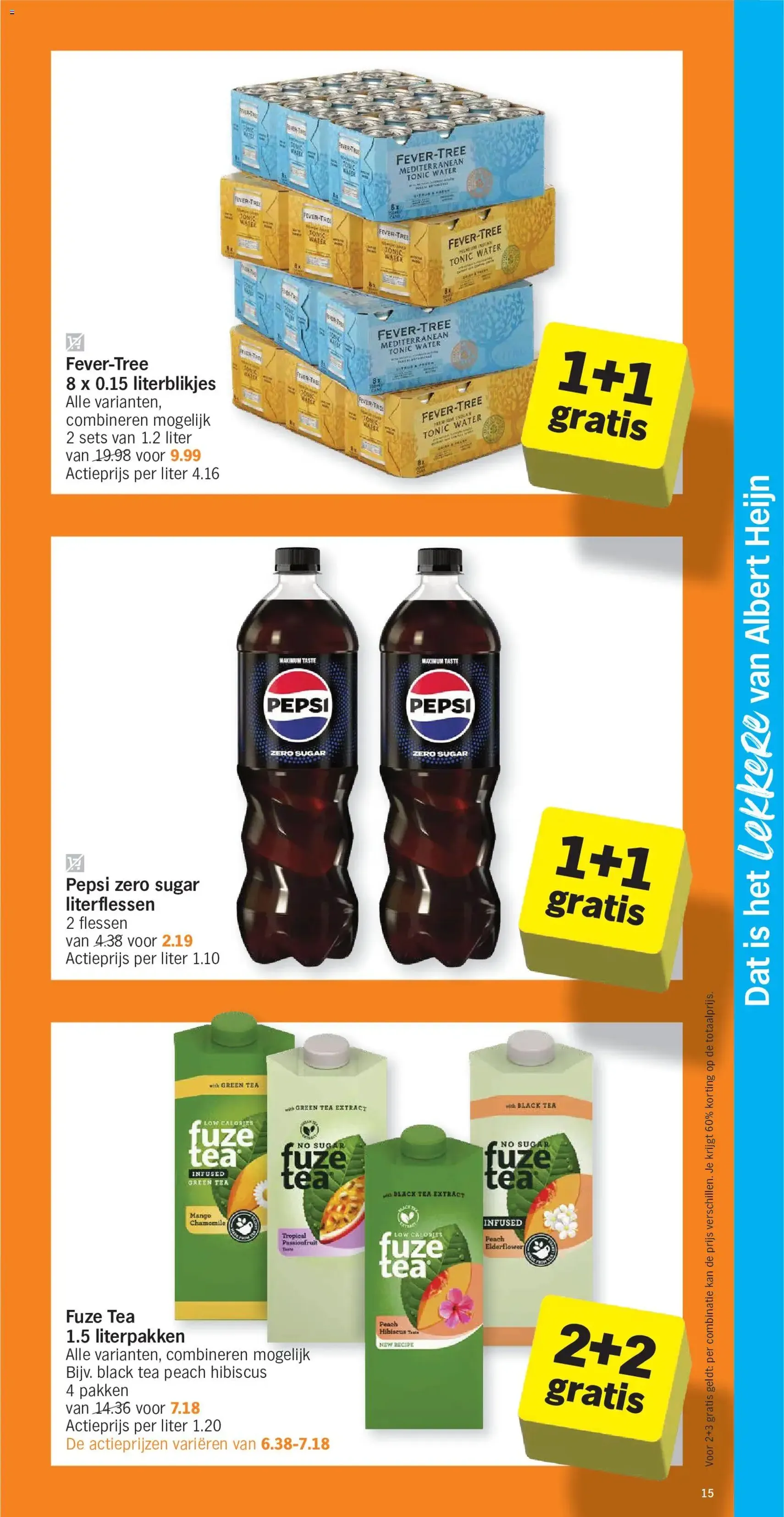 Albert Heijn Folder week / de la semaine 21 - geldige folder vanaf 18/05/2026 pagina 15 van 34