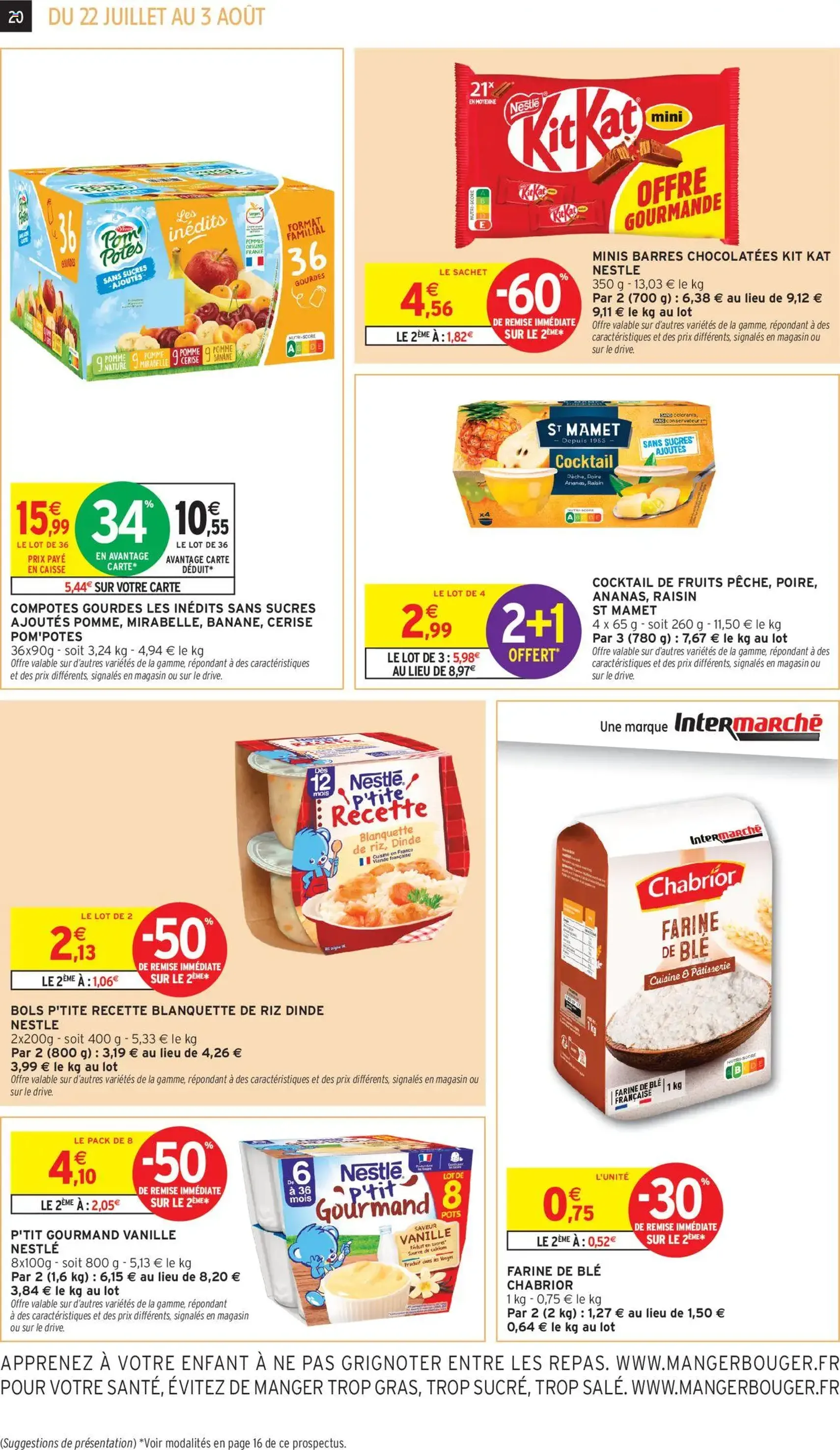 Intermarché catalogue semaine 29 - brochure valable à partir du 22/07/2025, page 20 sur 32