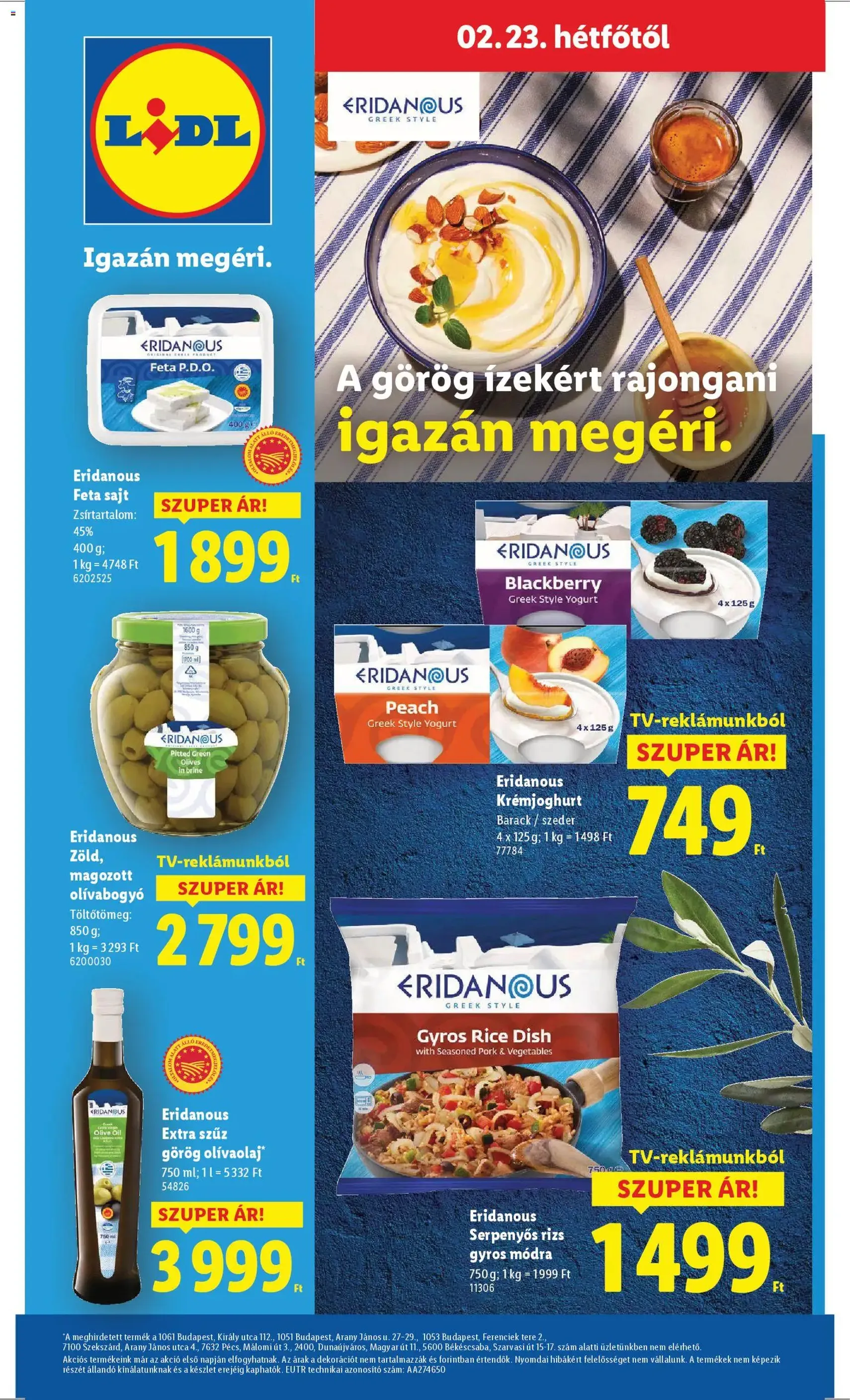 Lidl Akciós újság - 2026.02.19. érvényes szórólap 58 oldal 58 oldalból