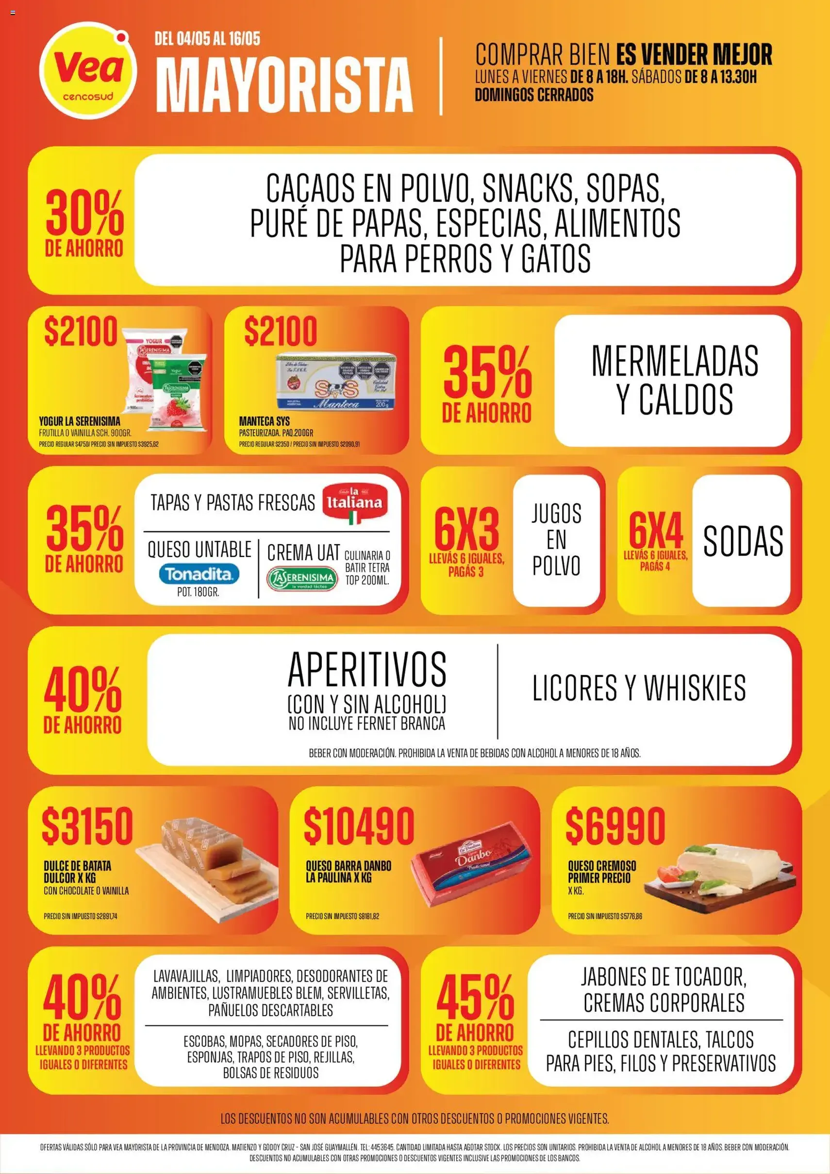 Vea - Ofertas Vea mayorista Mendoza - folleto válido desde 04/05/2026 página 2 de 2