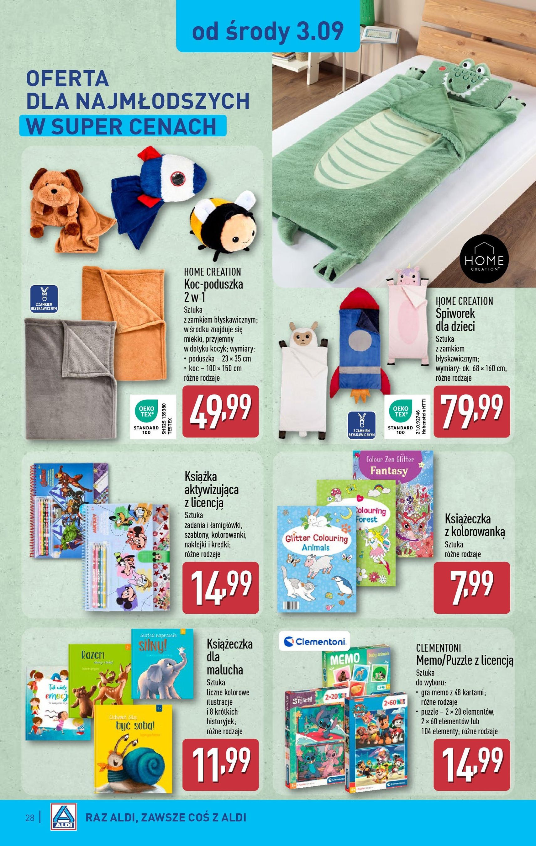 Aldi Gazetka - ważny gazetka od 01.09.2025 strona 28 z 39 Aldi Gazetka - ważny gazetka od 01.09.2025 strona 28 z 39