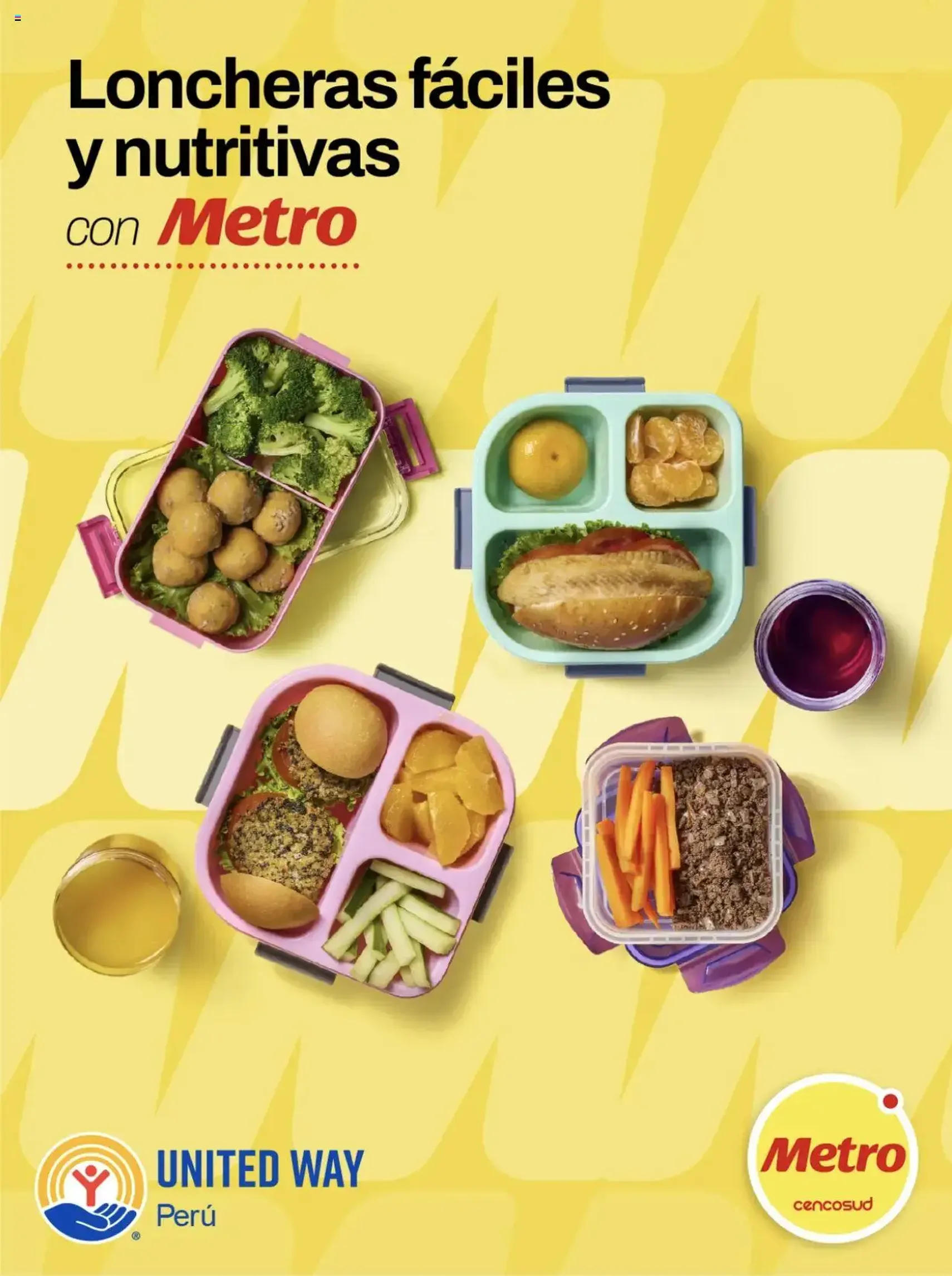 Metro - Loncheras fáciles - folleto válido desde 01/08/2025 página 1 de 10