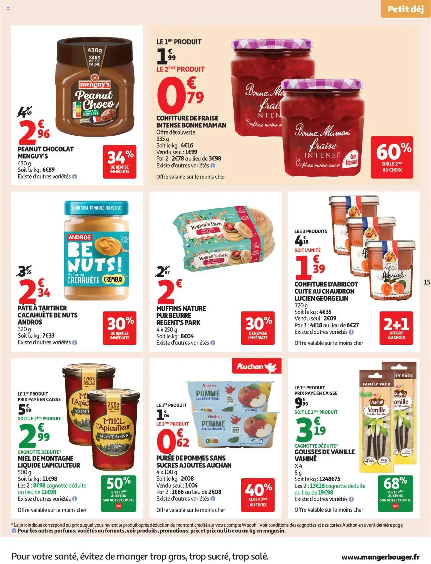 Auchan prospectus - brochure valable à partir du 09/09/2025, page 15 sur 60 Auchan prospectus - brochure valable à partir du 09/09/2025, page 15 sur 60