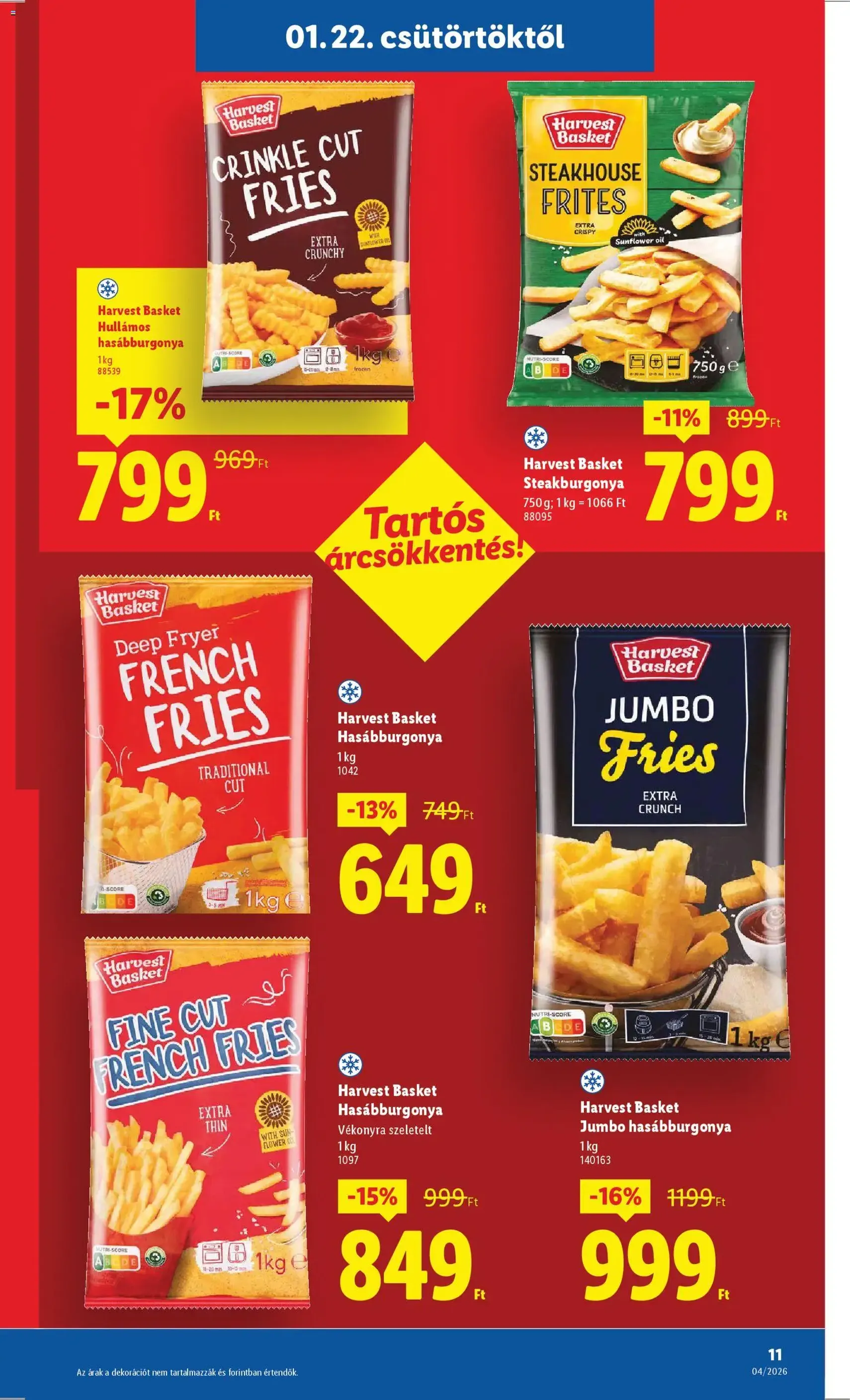 Lidl Akciós újság - 2026.01.22. érvényes szórólap 11 oldal 58 oldalból