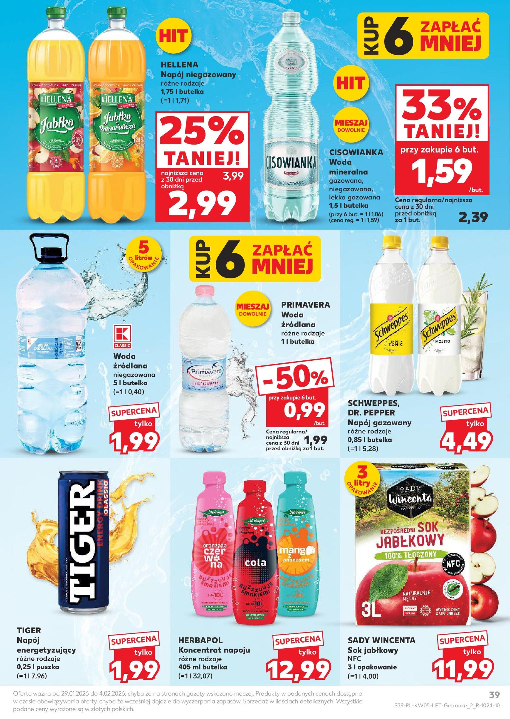 Kaufland gazetka - ważny gazetka od 29.01.2026 strona 39 z 52