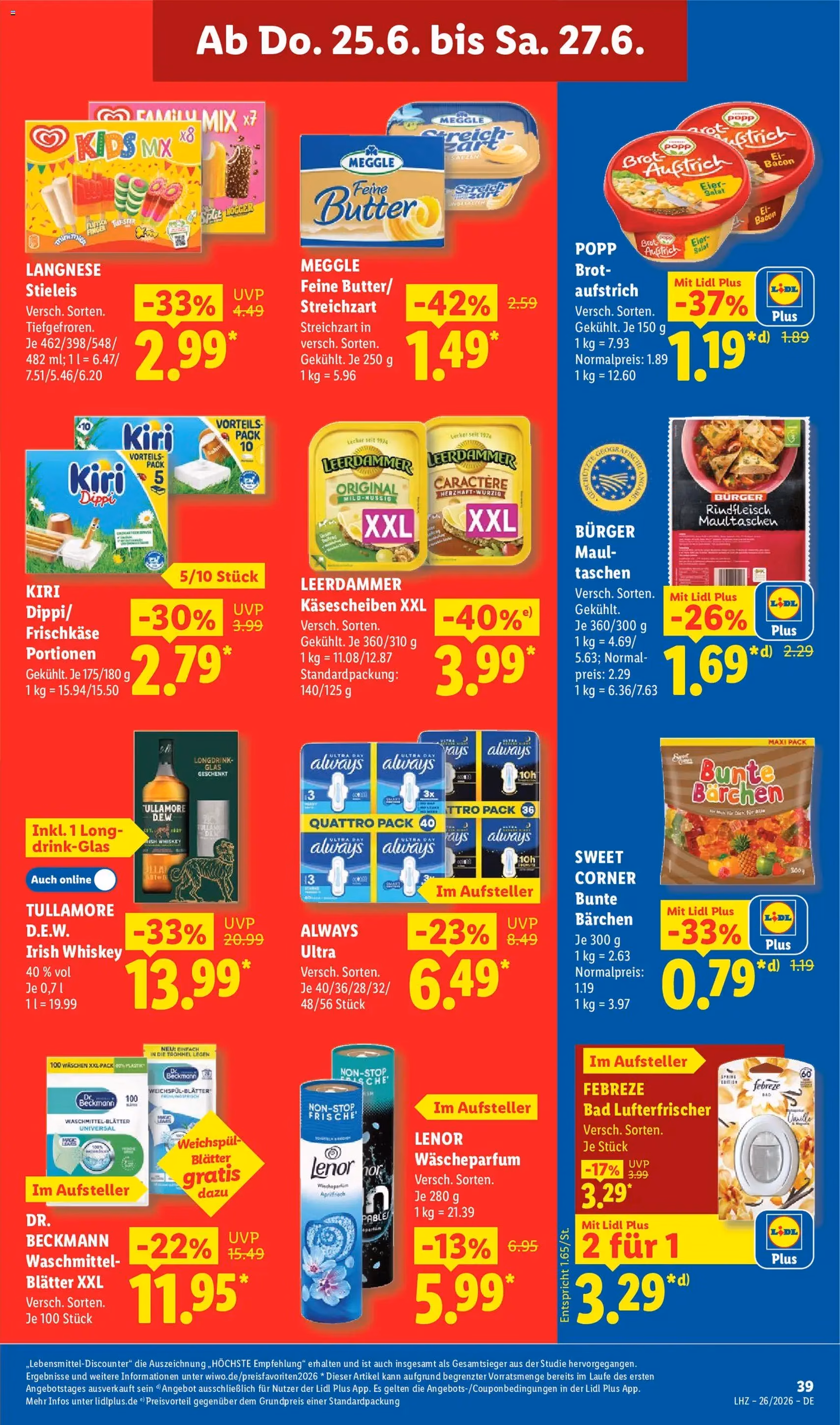 Lidl Prospekt - Gültiger Prospekt ab 22.06.2026, Seite 63 von insgesamt 70