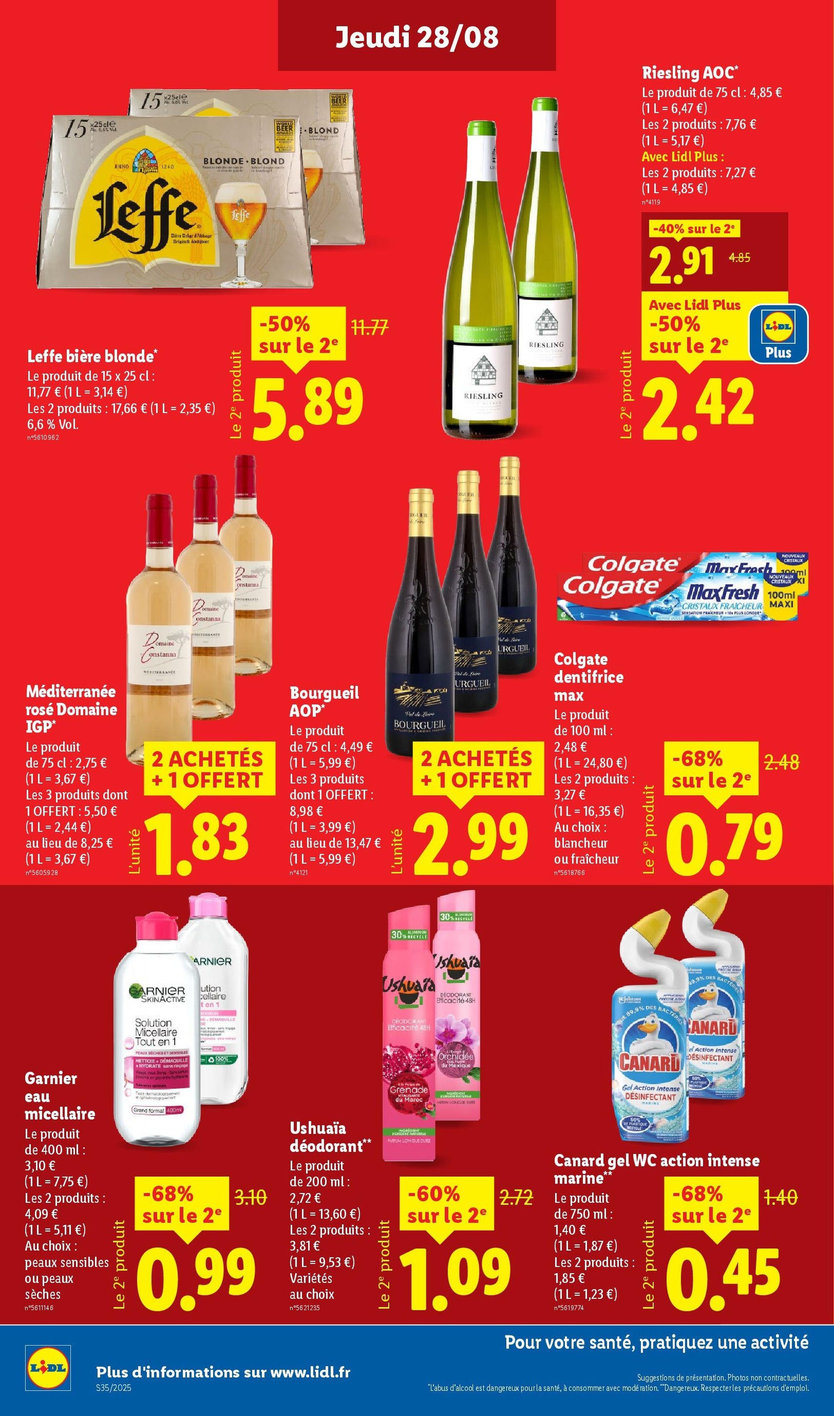 LIDL catalogue semaine 35 - brochure valable à partir du 28/08/2025, page 12 sur 73 LIDL catalogue semaine 35 - brochure valable à partir du 28/08/2025, page 12 sur 73
