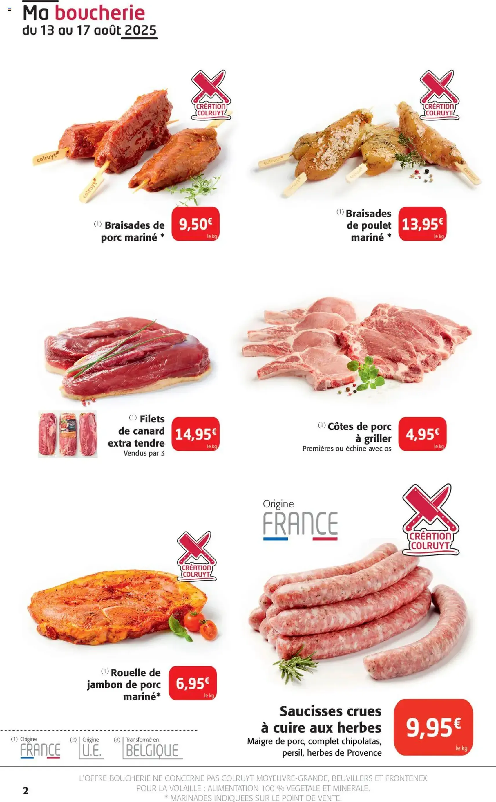 Colruyt catalogue - brochure valable à partir du 13/08/2025, page 2 sur 26 Colruyt catalogue - brochure valable à partir du 13/08/2025, page 2 sur 26