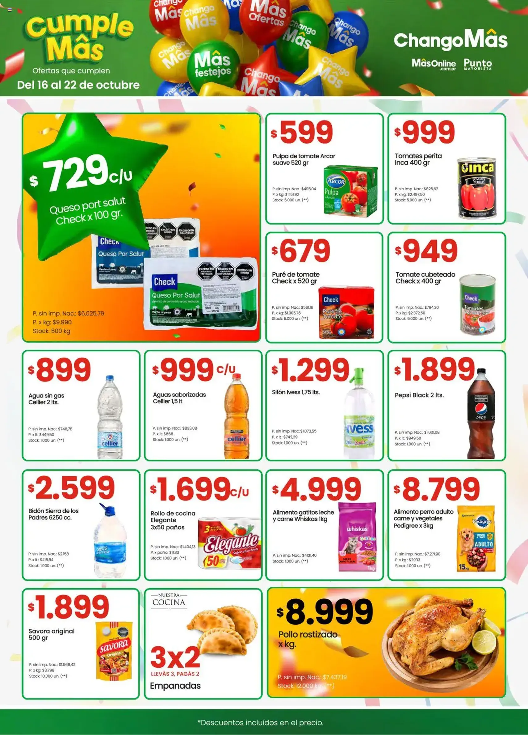 Changomas ofertas - folleto válido desde 16/10/2025 página 7 de 17 Changomas ofertas - folleto válido desde 16/10/2025 página 7 de 17