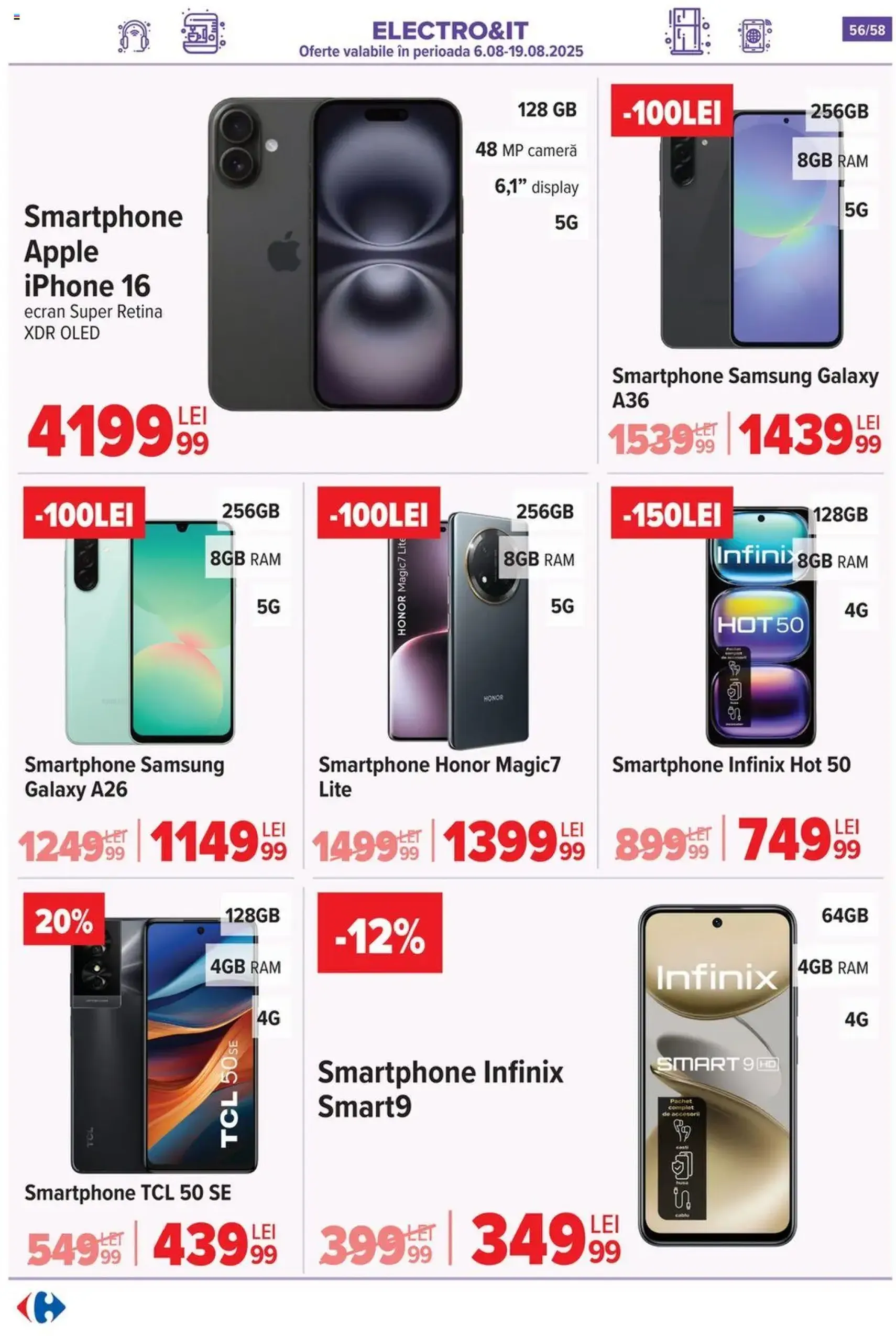 Catalog Carrefour - cataloage valabile începând cu 06.08.2025 pagina 57 din 59 Catalog Carrefour - cataloage valabile începând cu 06.08.2025 pagina 57 din 59