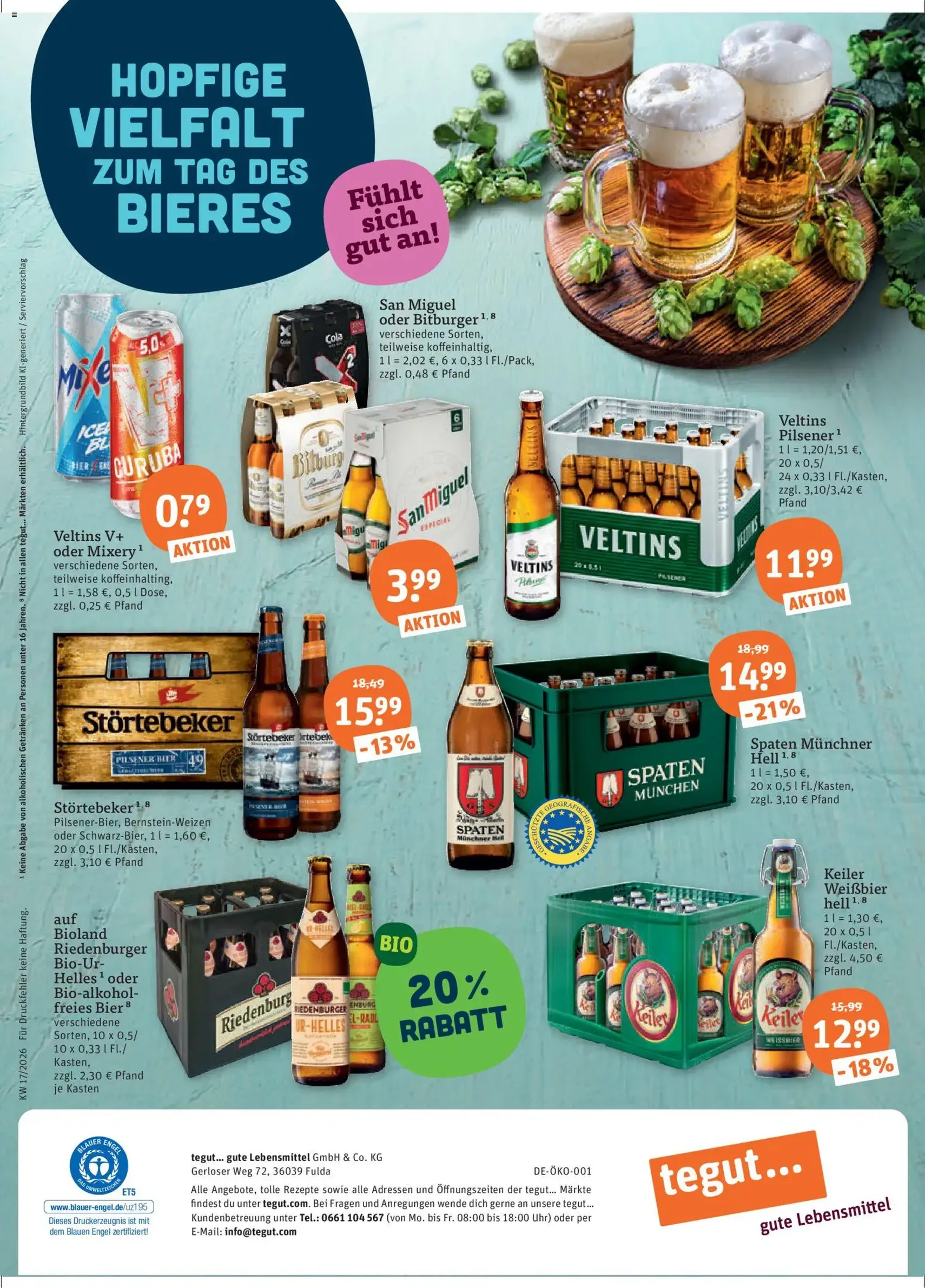 Tegut Prospekt - Gültiger Prospekt ab 20.04.2026, Seite 23 von insgesamt 23