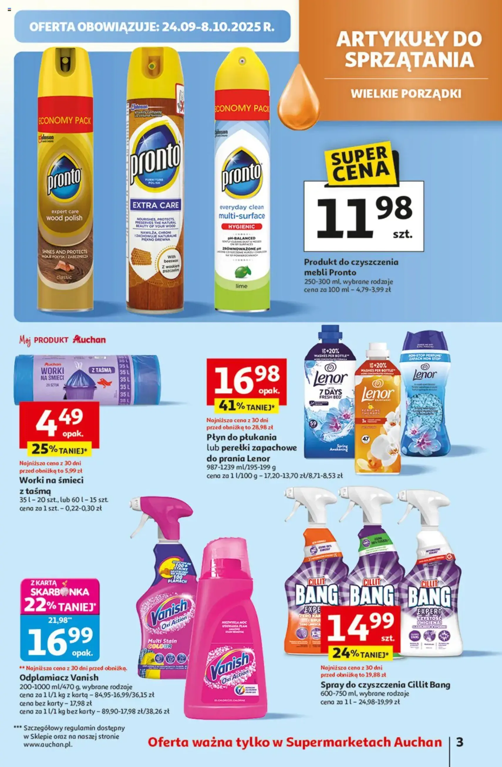 Auchan Gazetka - ważny gazetka od 25.09.2025 strona 3 z 8
