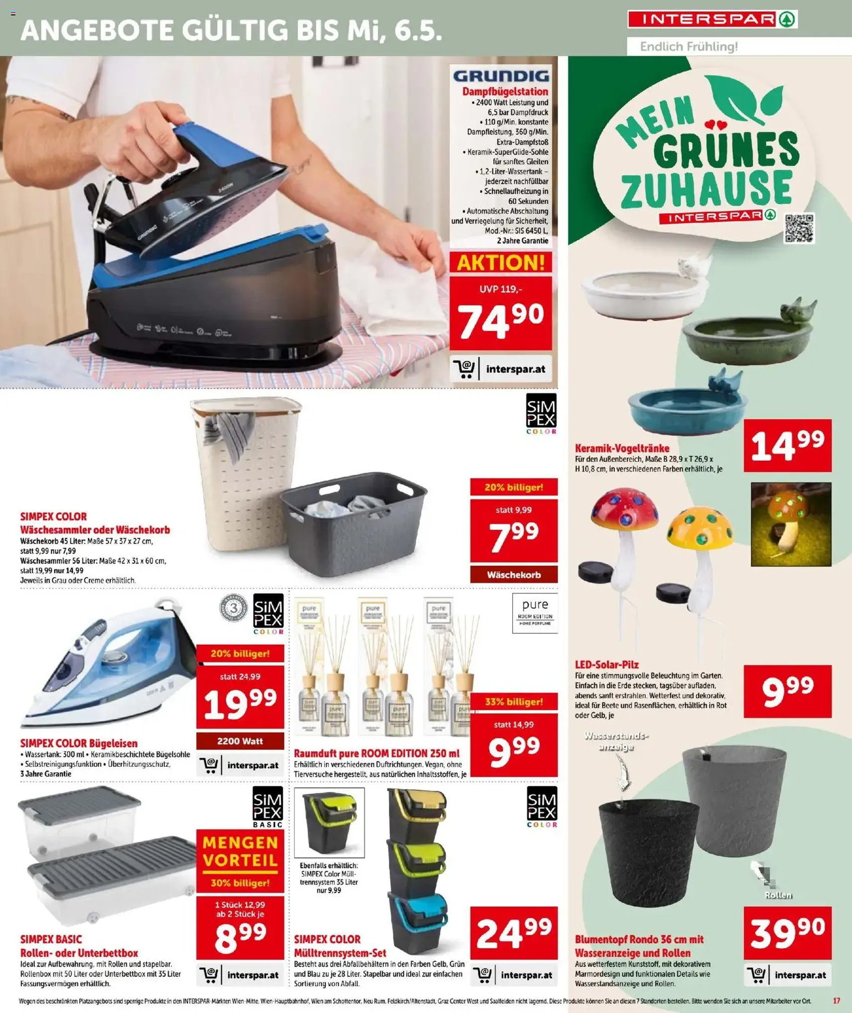 Interspar - Flugblatt - Gültiger Prospekt ab 16.04.2026, Seite 17 von insgesamt 20