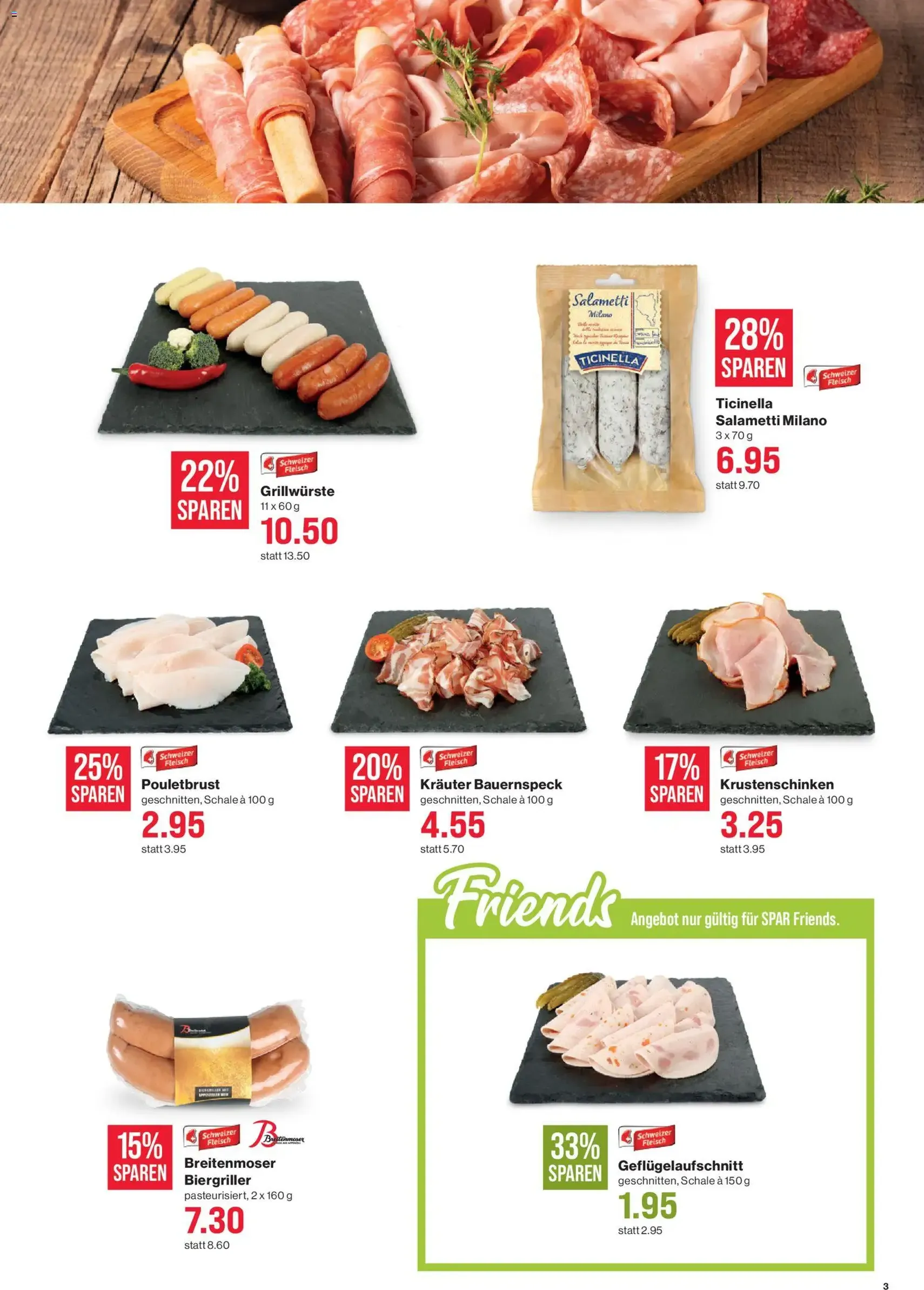 SPAR aktionen - Gültiger Prospekt ab 02.07.2026, Seite 3 von insgesamt 18
