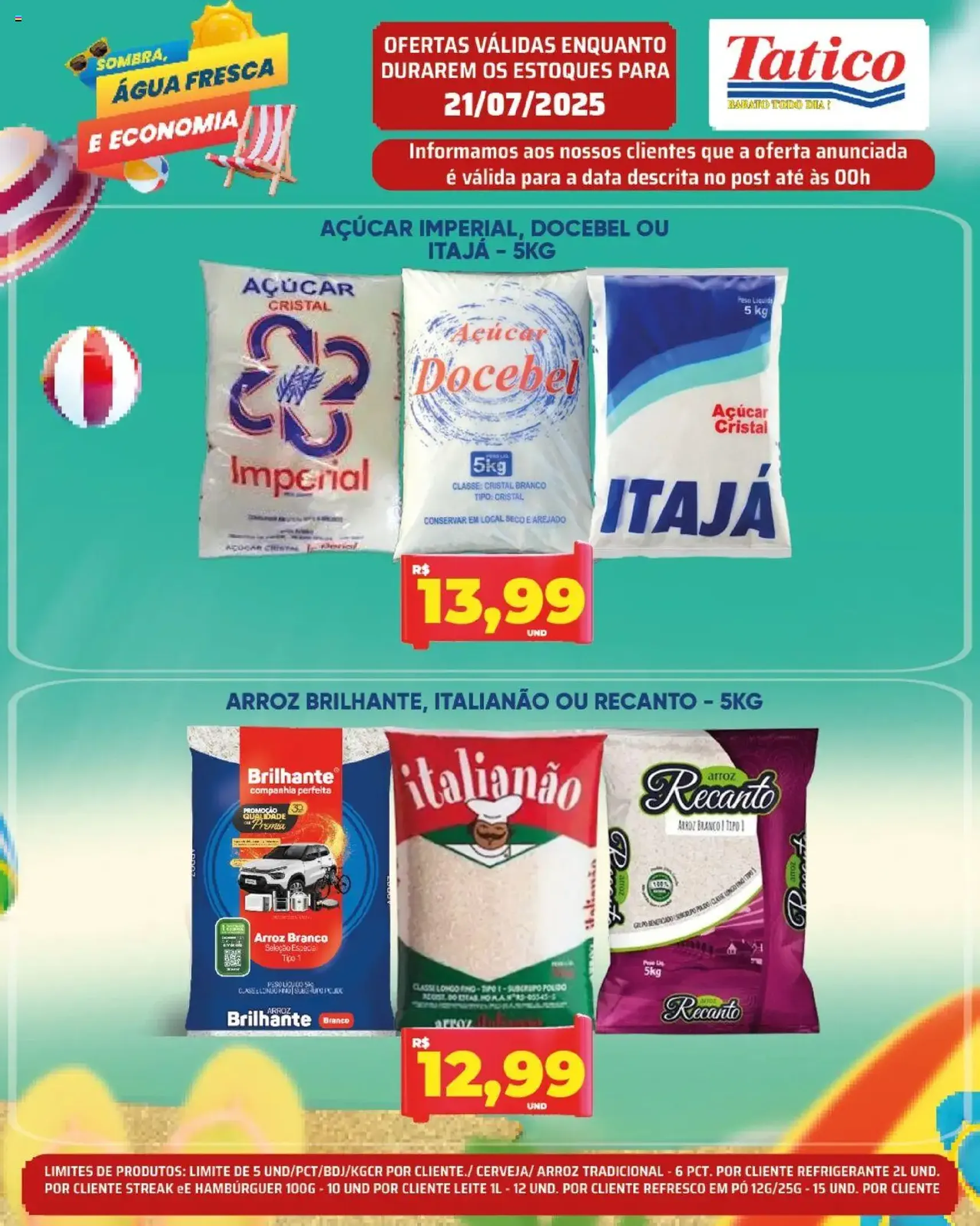Tatico - Ofertas do Dia - folheto válido a partir de 21/07/2025 página 1 de 20 Tatico - Ofertas do Dia - folheto válido a partir de 21/07/2025 página 1 de 20