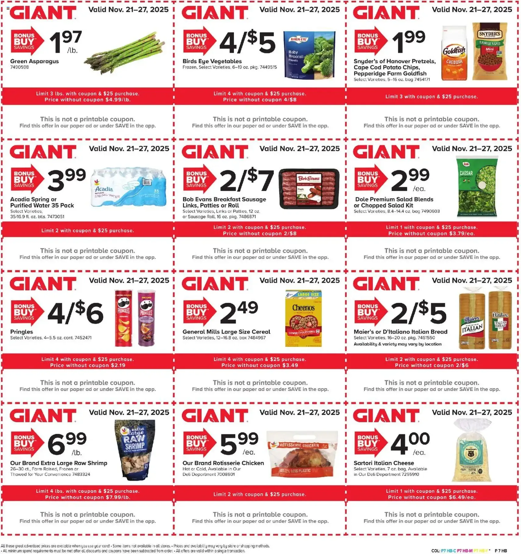 Giant Weekly Ad - valid flyer from 11/21/2025, page 5 of 23