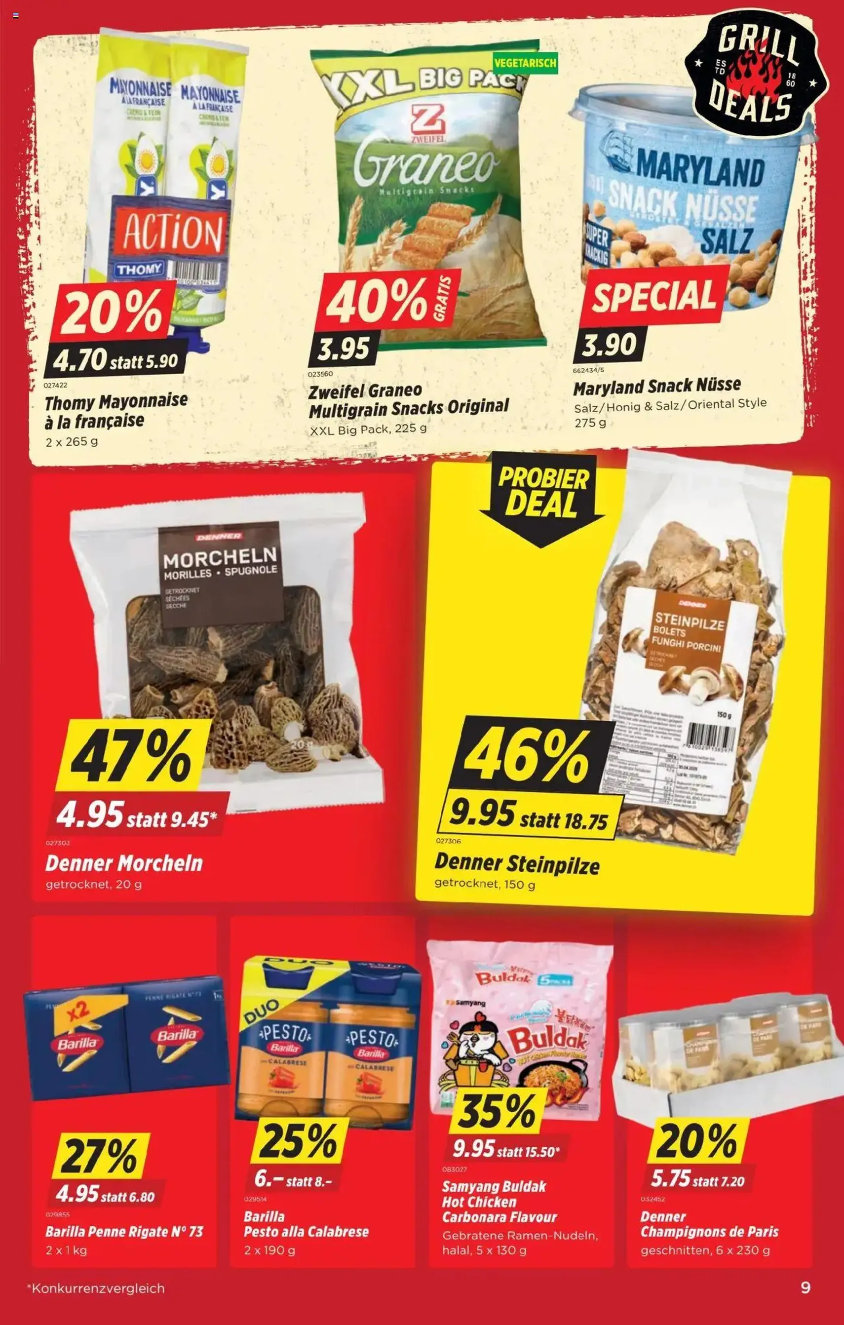 Denner Aktionen - Gültiger Prospekt ab 26.08.2025, Seite 9 von insgesamt 24 Denner Aktionen - Gültiger Prospekt ab 26.08.2025, Seite 9 von insgesamt 24