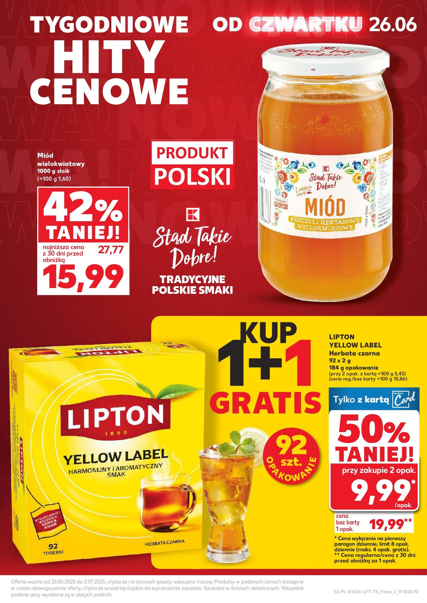 Kaufland gazetka - ważny gazetka od 26.06.2025 strona 3 z 51 Kaufland gazetka - ważny gazetka od 26.06.2025 strona 3 z 51