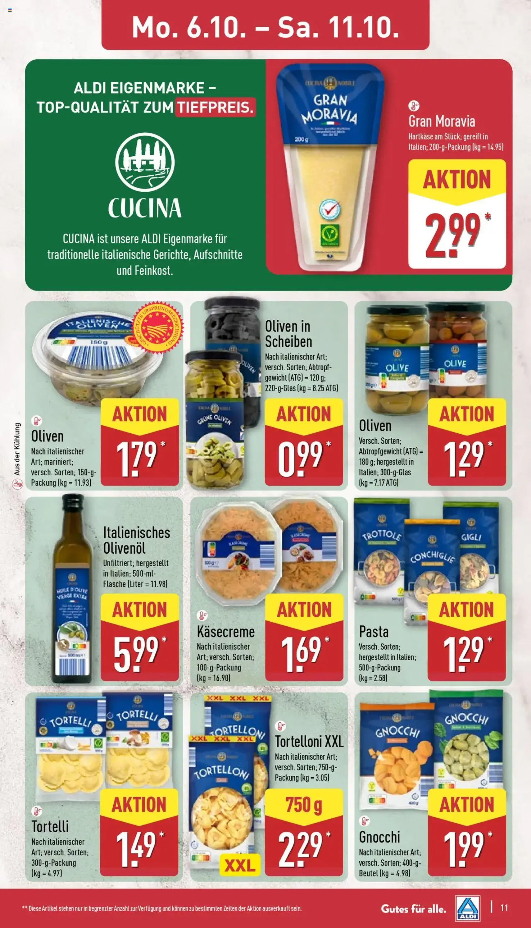 Aldi Prospekt - Gültiger Prospekt ab 06.10.2025, Seite 12 von insgesamt 43