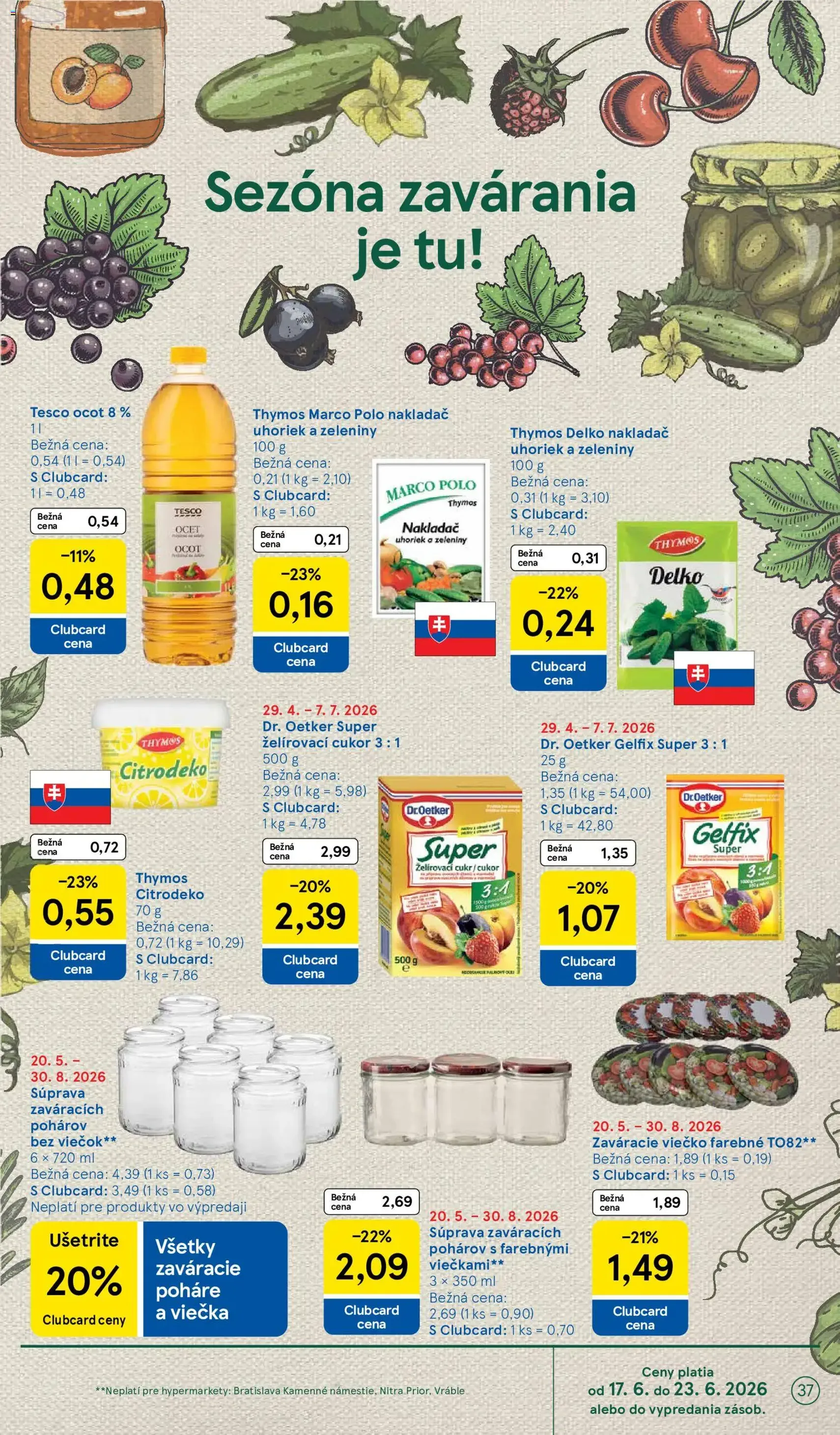 Tesco Hypermarket - leták - platný leták od 17.06.2026 strana 37 z 58
