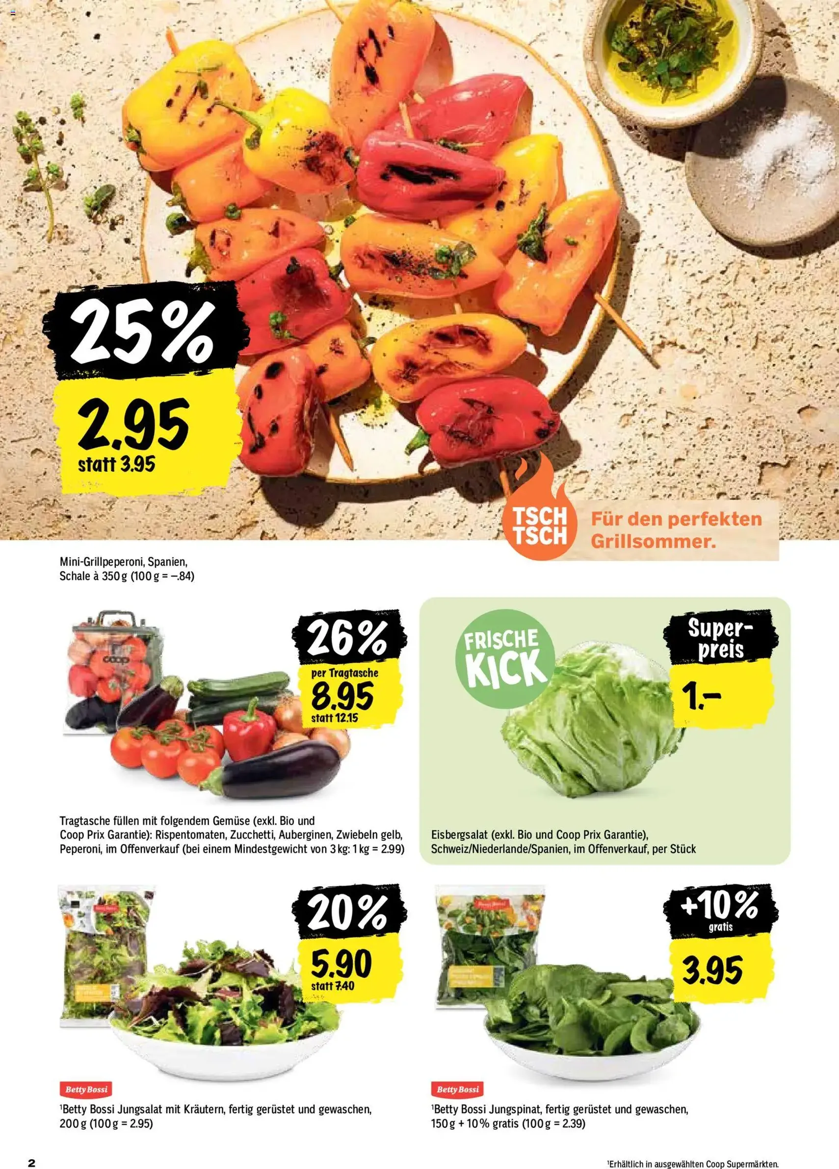Coop aktionen - Gültiger Prospekt ab 11.06.2026, Seite 2 von insgesamt 28