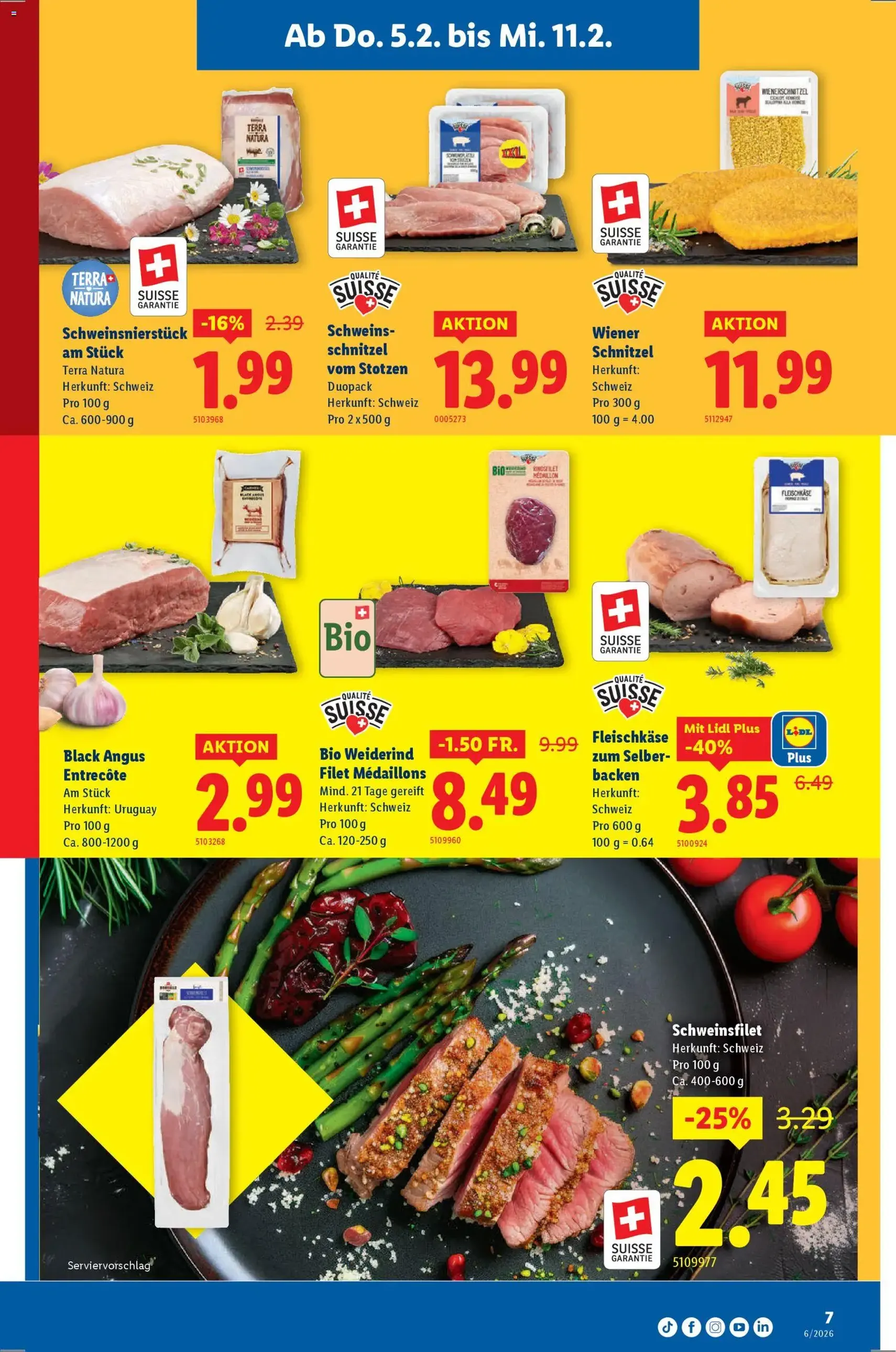 Lidl Aktionen - Gültiger Prospekt ab 05.02.2026, Seite 7 von insgesamt 34
