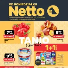 Netto gazetka od poniedziałku - podgląd gazetki ważnej od 20.07.2026