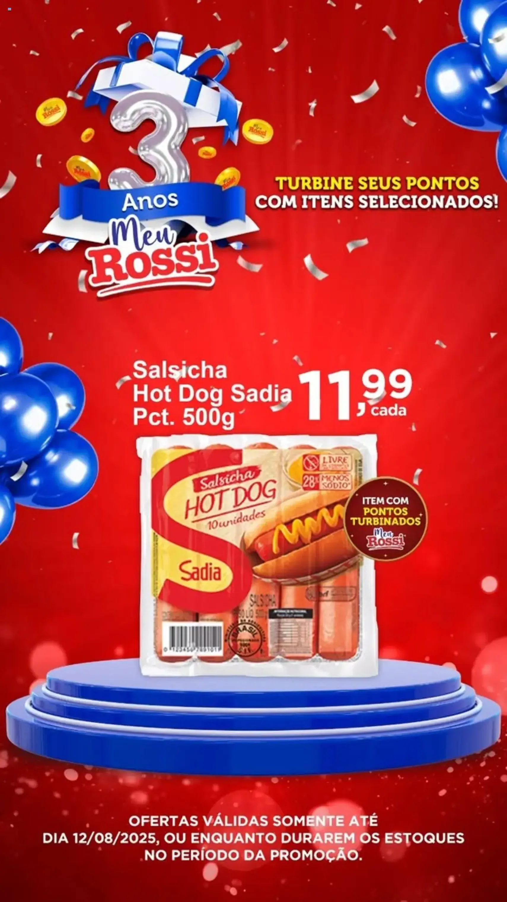 Rossi Supermercados - Ofertas da semana - folheto válido a partir de 08/08/2025 página 3 de 4