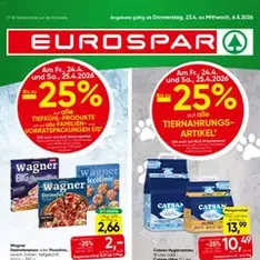 Eurospar Flugblatt - Prospekt Vorschau gültig ab 23.04.2026
