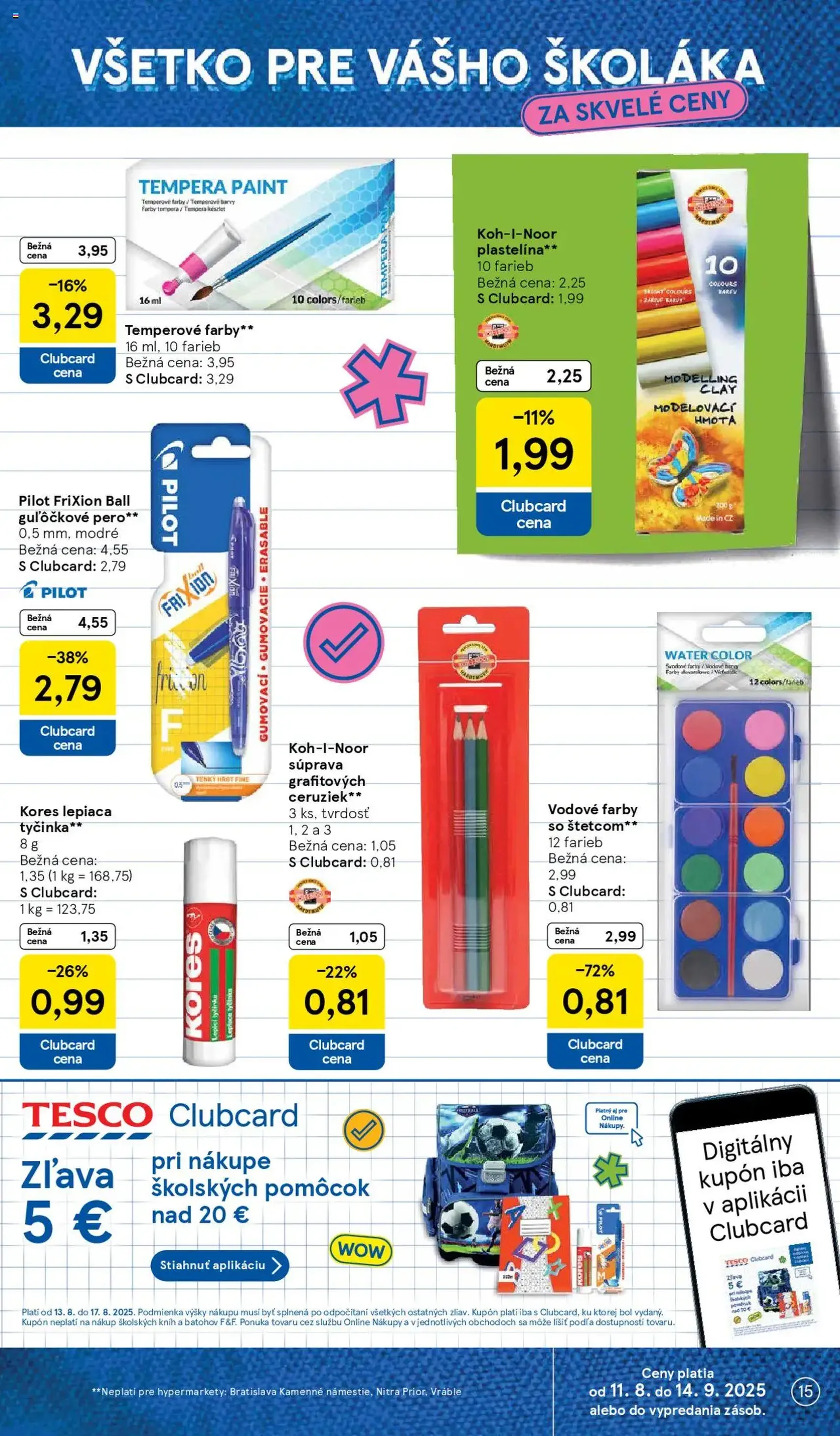 Tesco Hypermarket - leták - platný leták od 13.08.2025 strana 15 z 43