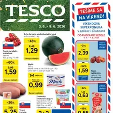 Tesco Hypermarket - leták - náhľad letáku platný od 03.06.2026
