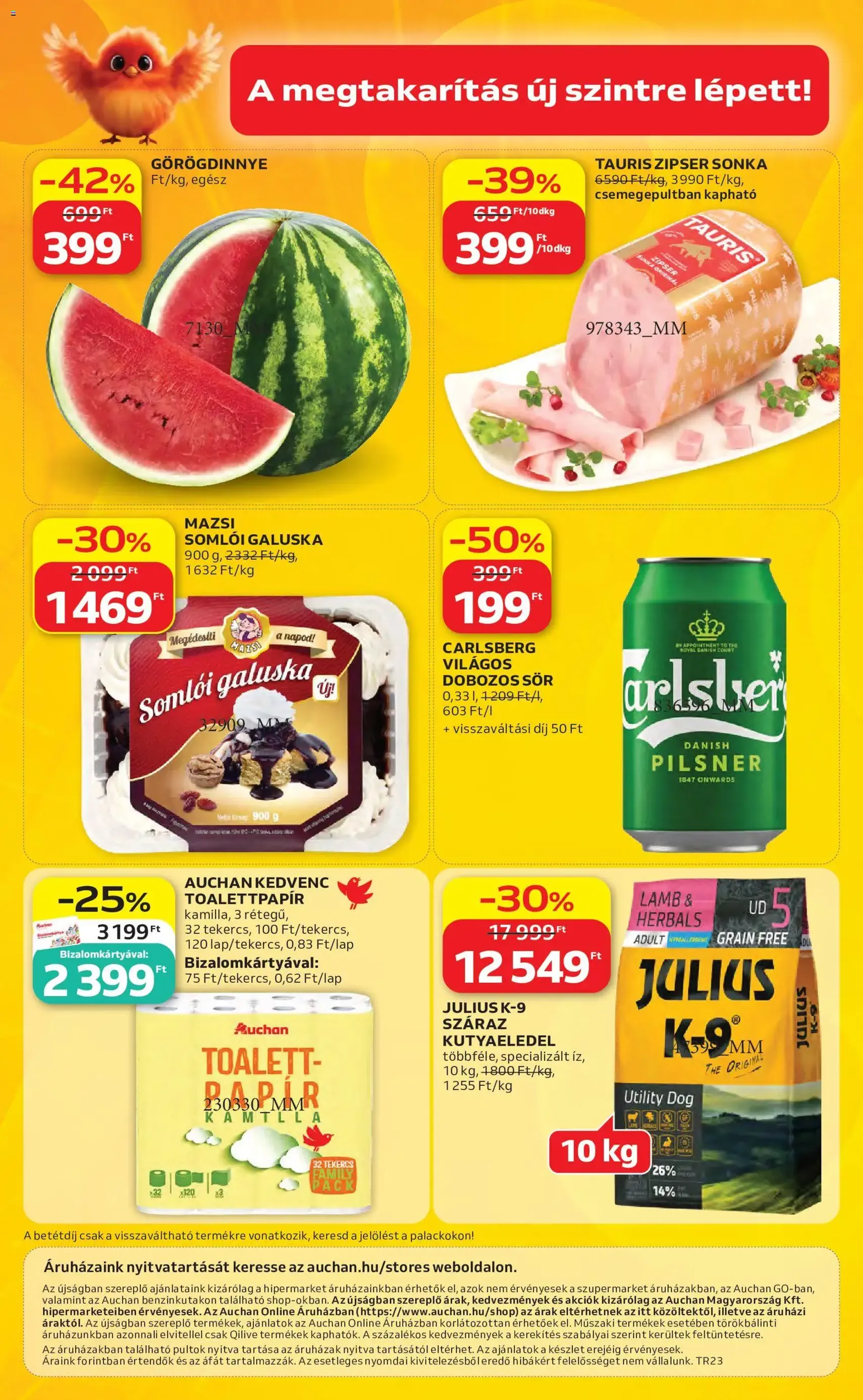Auchan akciós újság - 2026.06.04. érvényes szórólap 57 oldal 57 oldalból