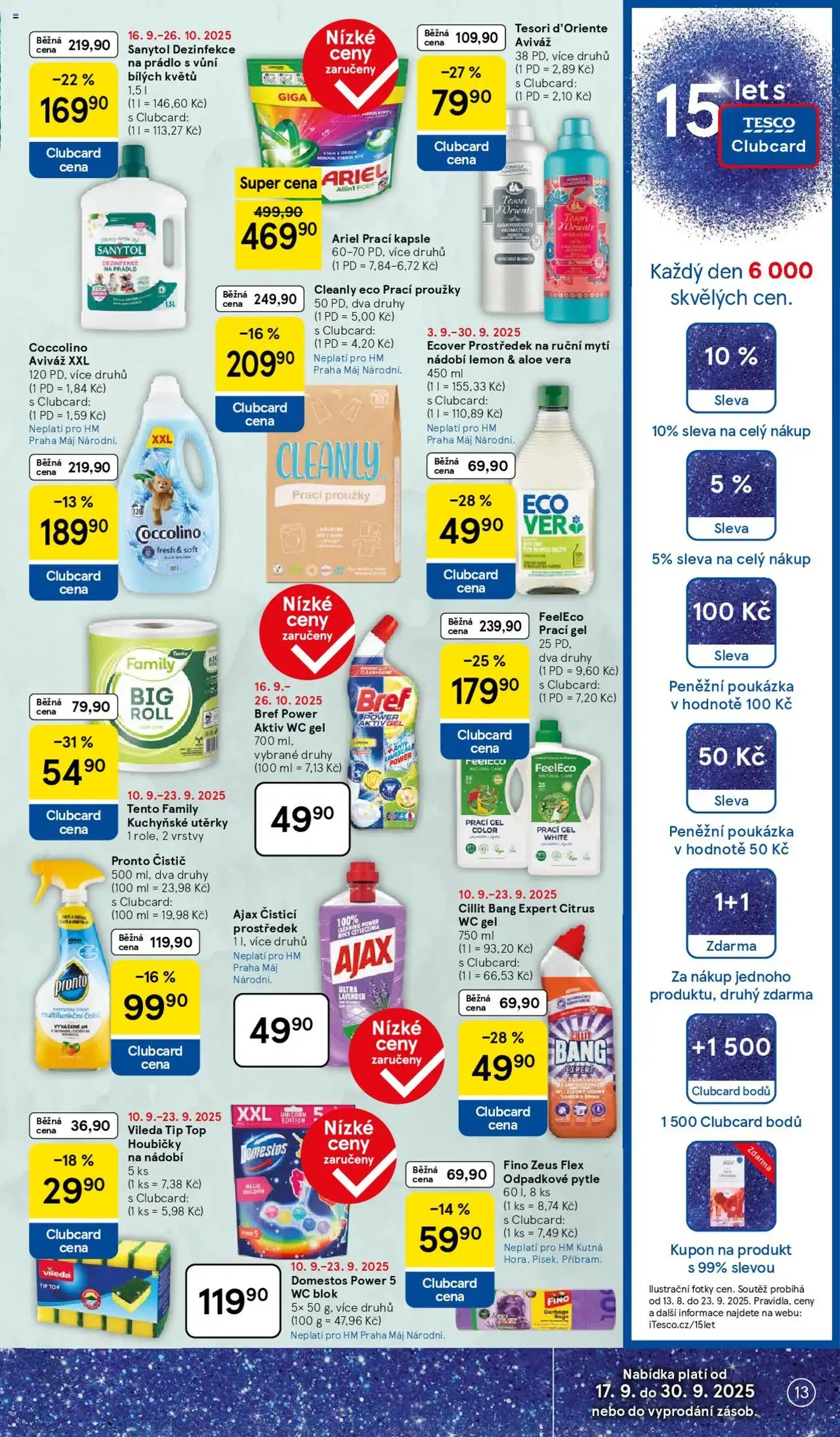 Tesco leták - Hypermarket - platný leták od 17.09.2025 strana 13 z 33