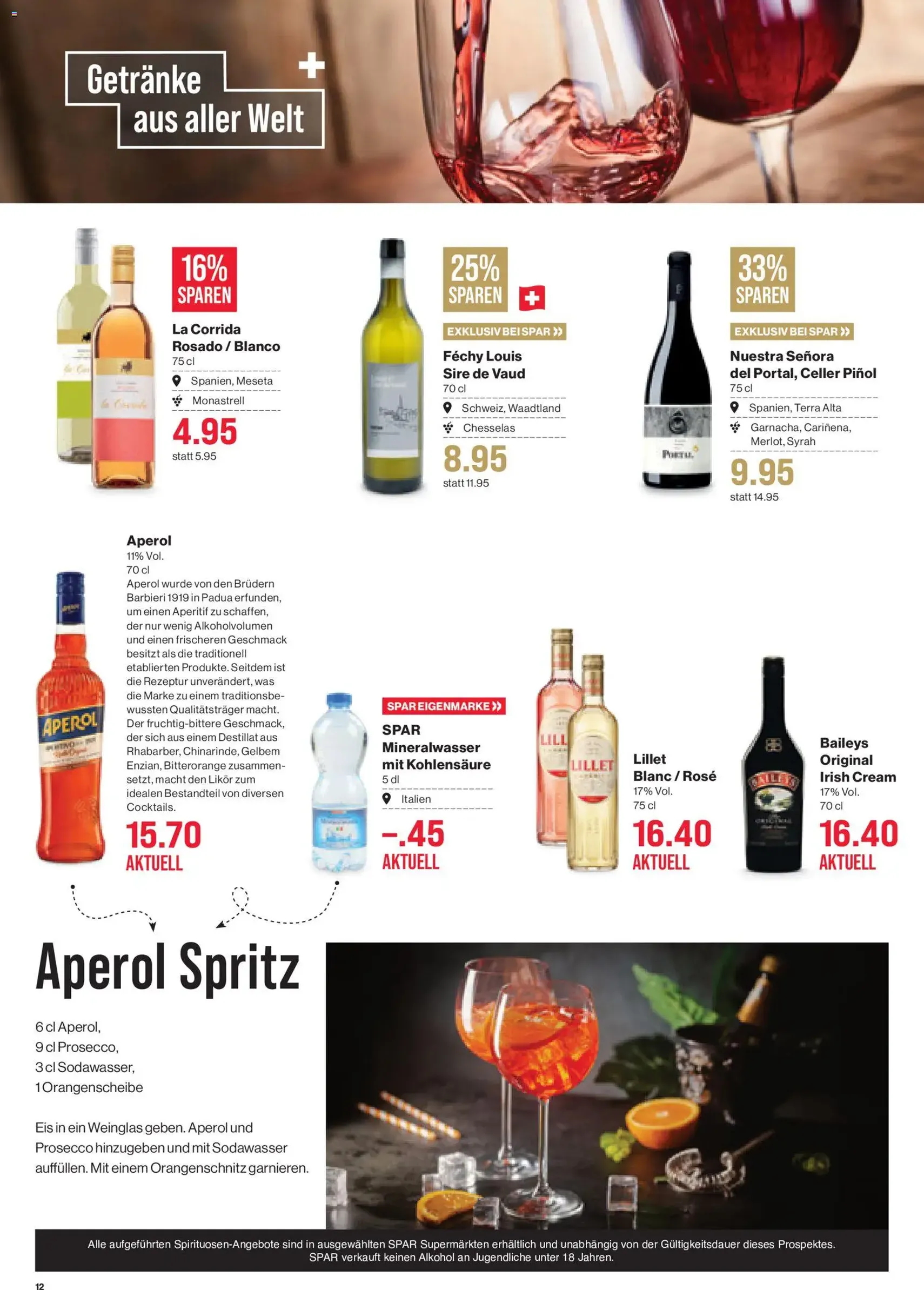 SPAR aktionen - Gültiger Prospekt ab 18.06.2026, Seite 12 von insgesamt 20