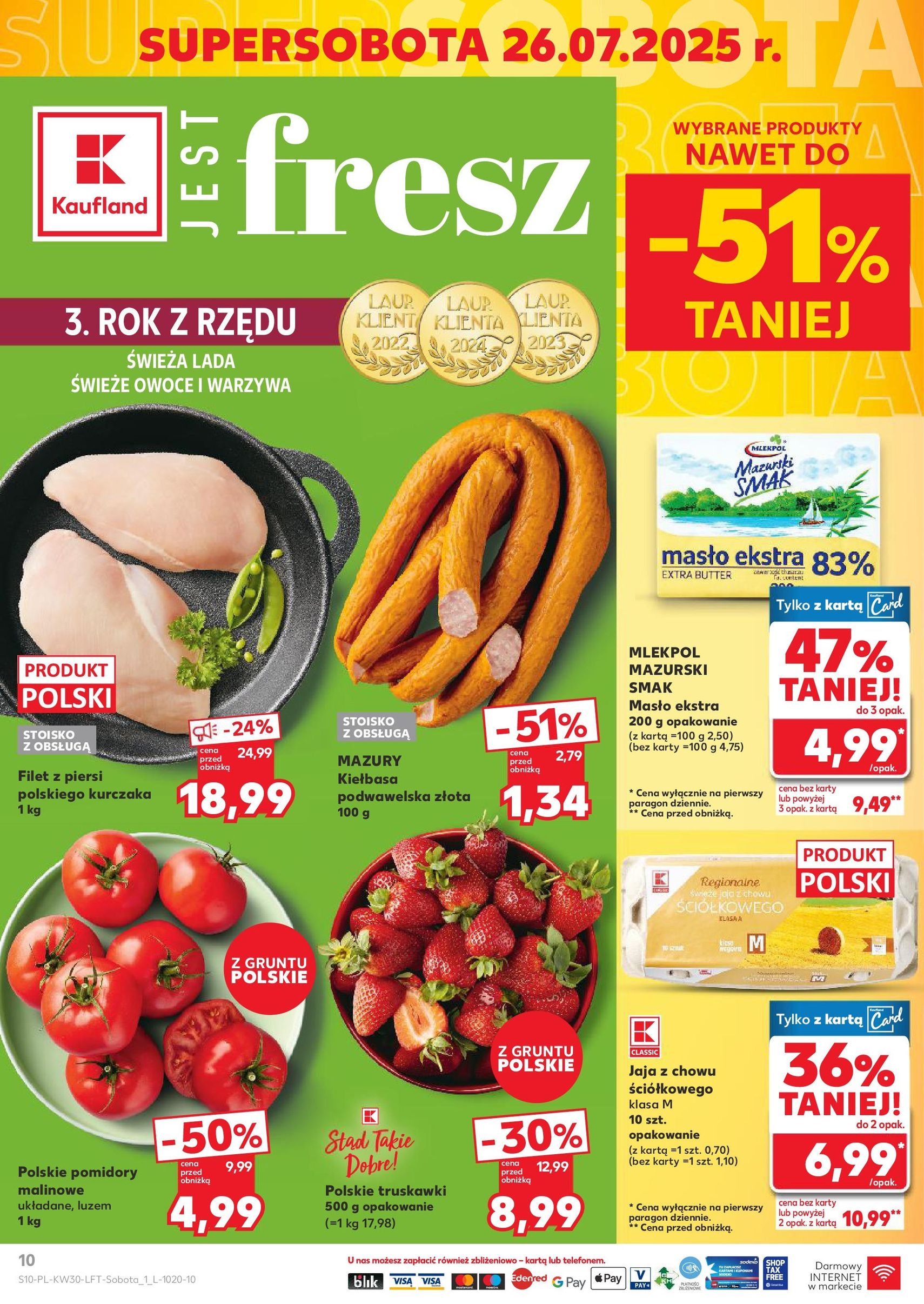 Kaufland gazetka - ważny gazetka od 24.07.2025 strona 10 z 51 Kaufland gazetka - ważny gazetka od 24.07.2025 strona 10 z 51