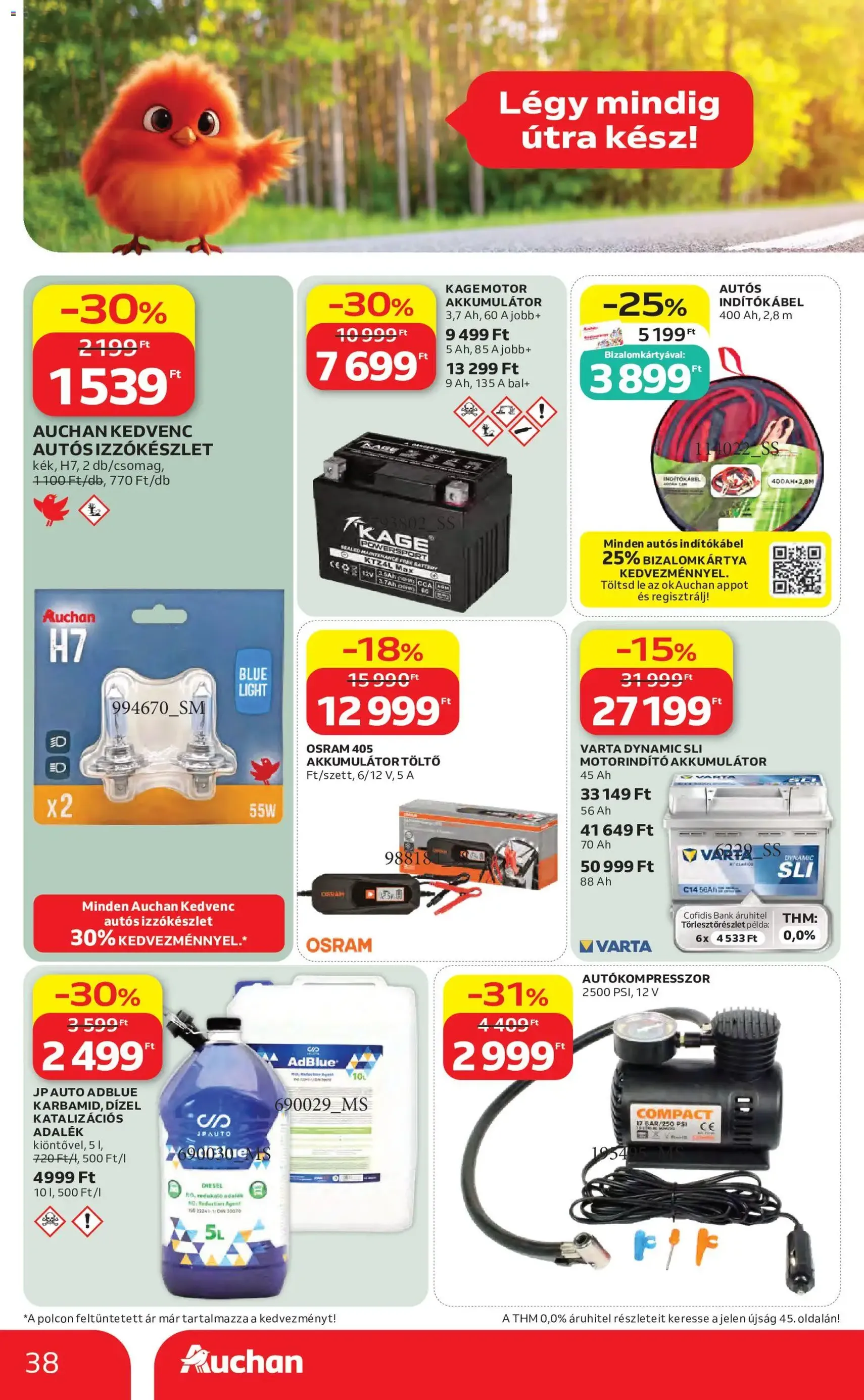 Auchan akciós újság - 2026.07.30. érvényes szórólap 38 oldal 45 oldalból