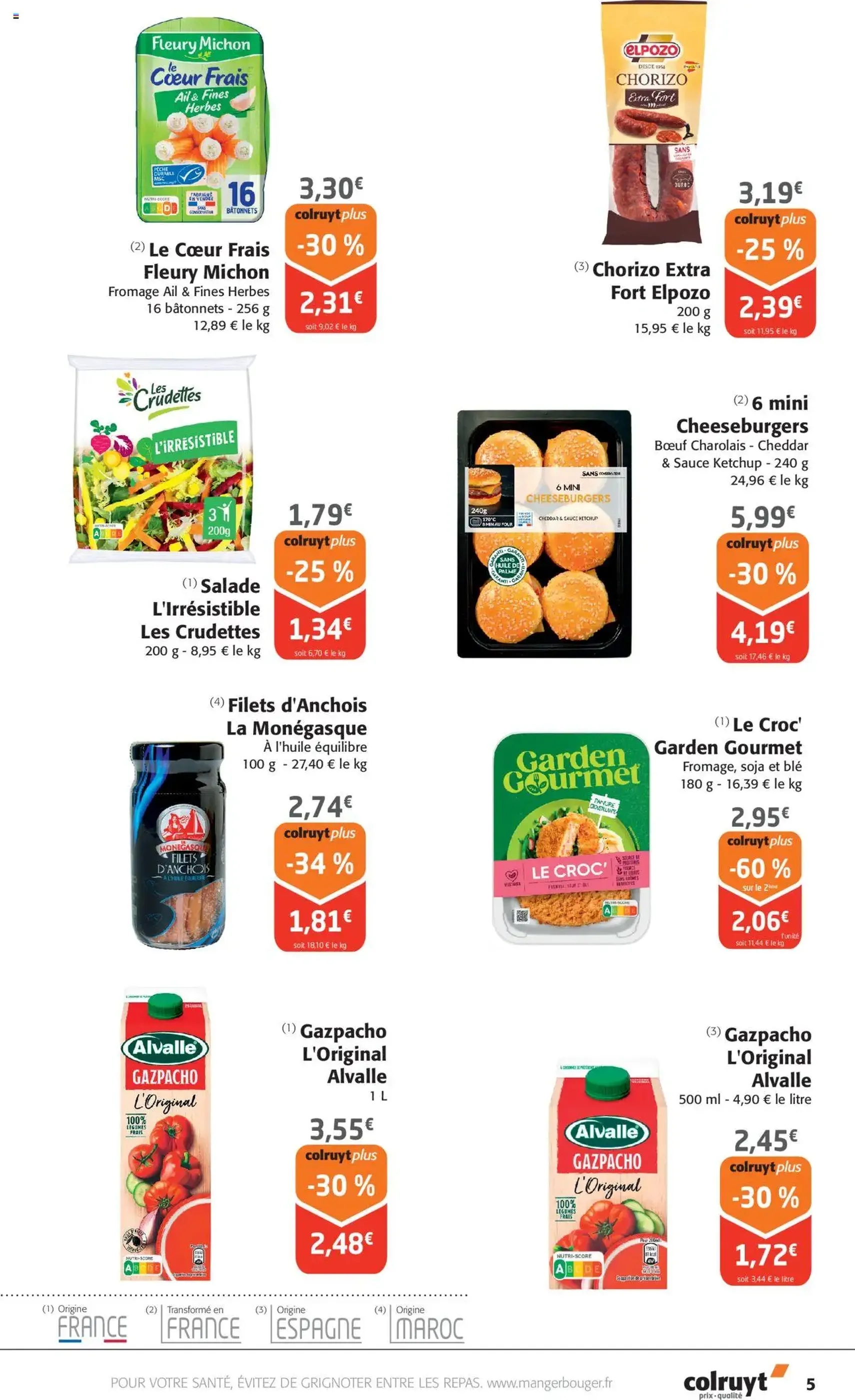 Colruyt catalogue - brochure valable à partir du 27/08/2025, page 5 sur 32 Colruyt catalogue - brochure valable à partir du 27/08/2025, page 5 sur 32
