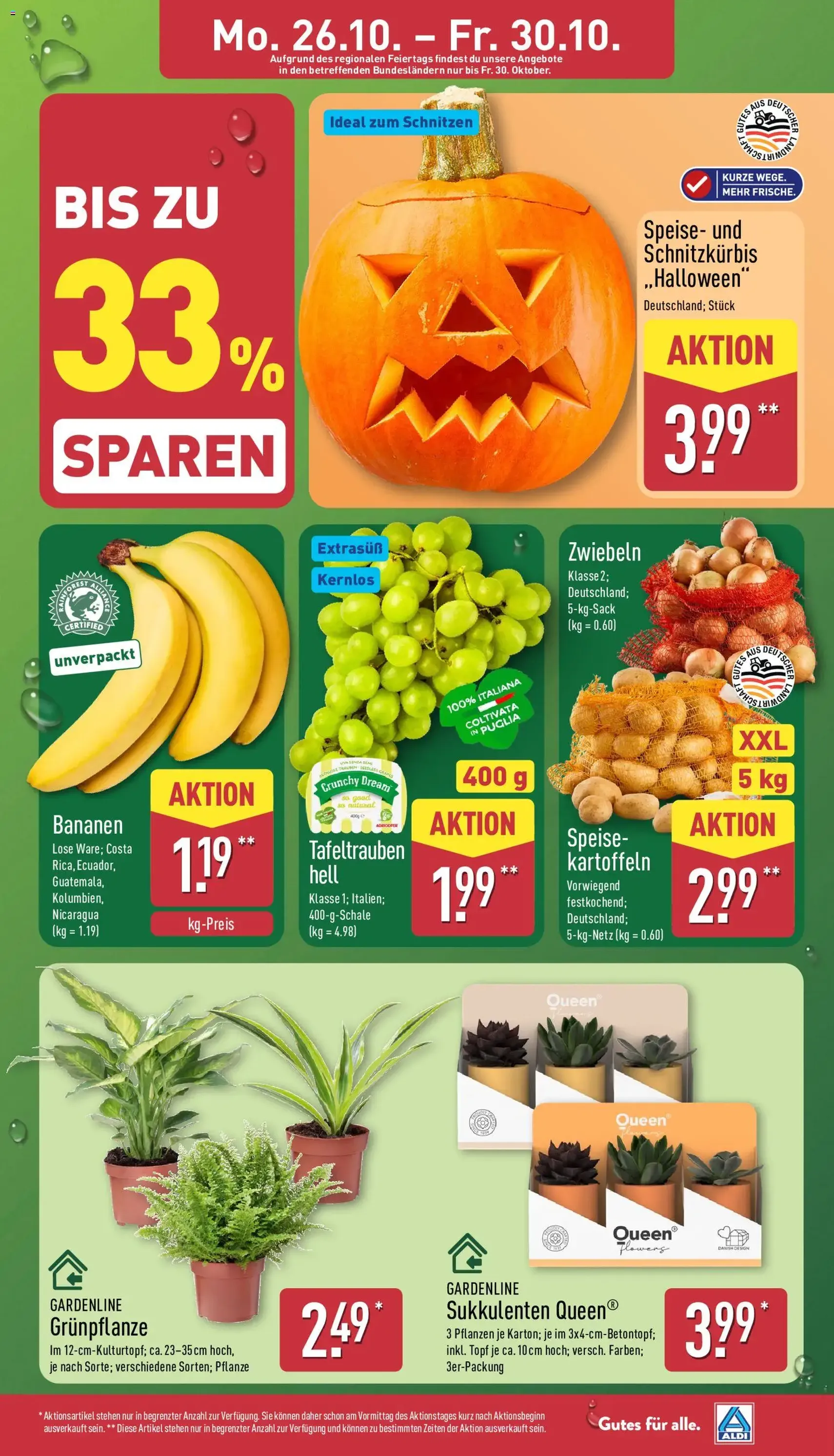 Aldi Prospekt - Gültiger Prospekt ab 26.10.2026, Seite 3 von insgesamt 46