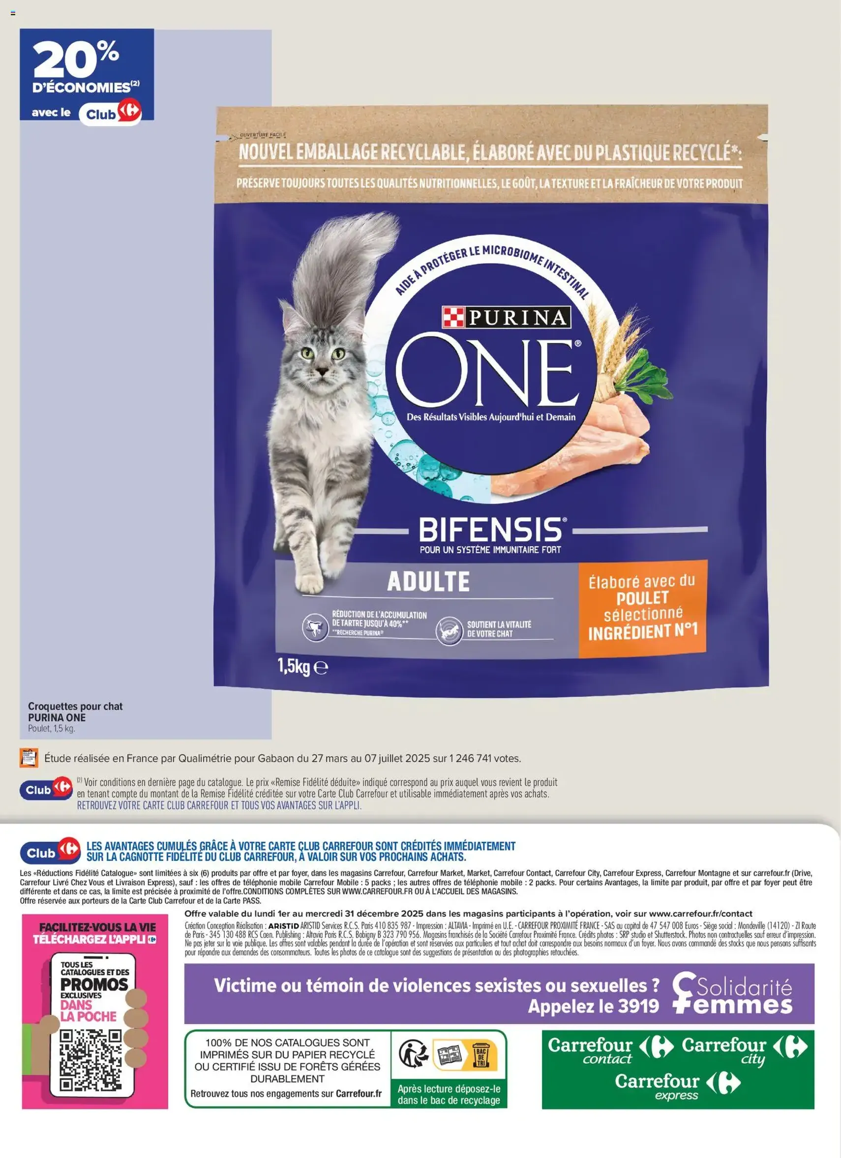 Carrefour contact catalogue - brochure valable à partir du 01/12/2025, page 12 sur 12