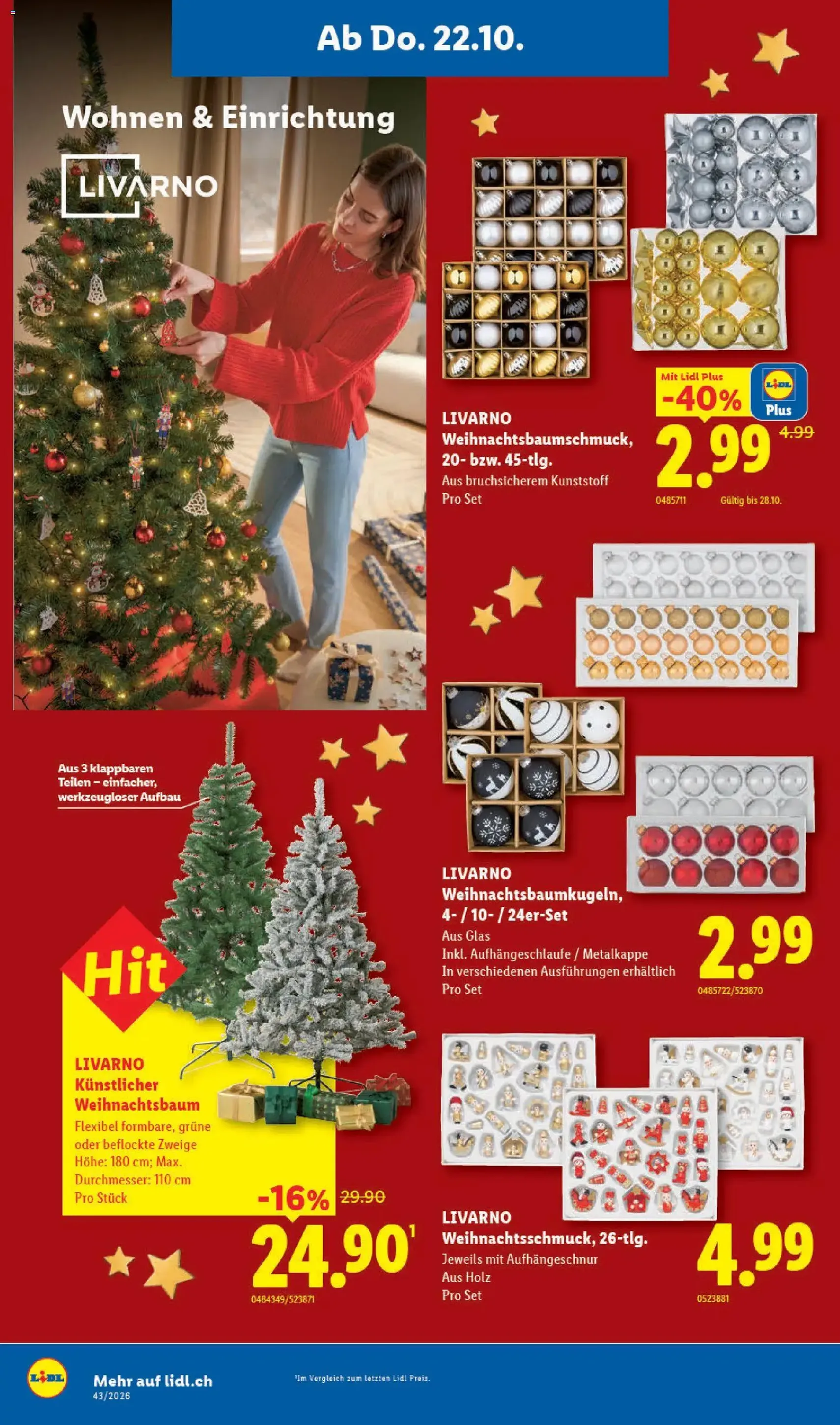 Lidl aktionen - Gültiger Prospekt ab 22.10.2026, Seite 20 von insgesamt 34