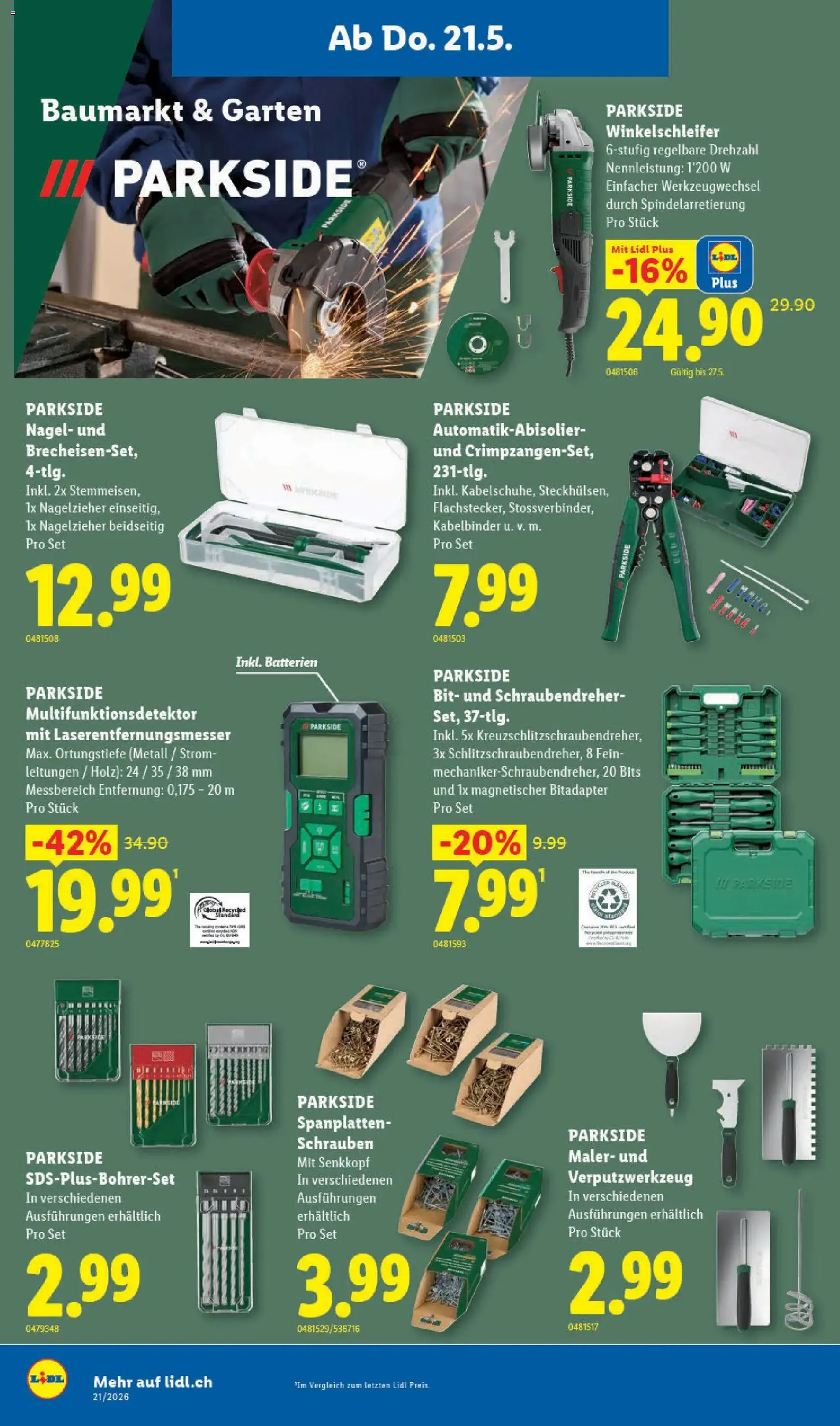 Lidl aktionen - Gültiger Prospekt ab 21.05.2026, Seite 16 von insgesamt 32