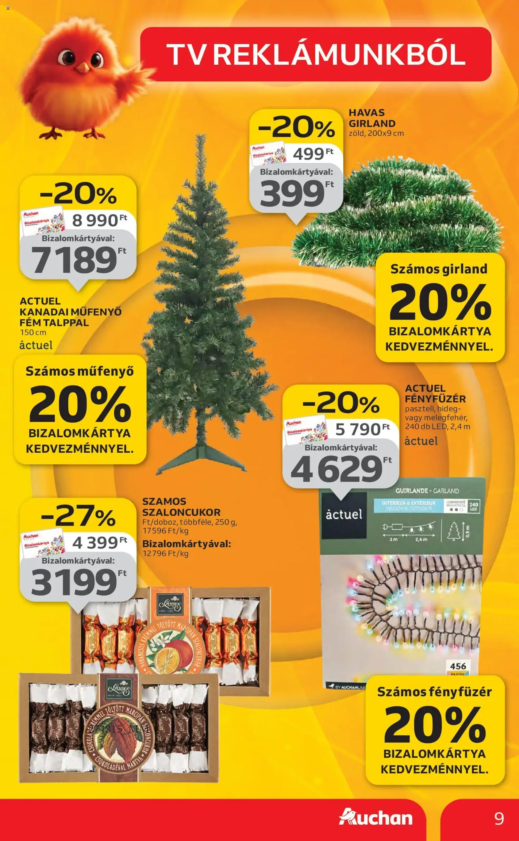 Auchan Akciós újság - 2025.11.27. érvényes szórólap 9 oldal 82 oldalból