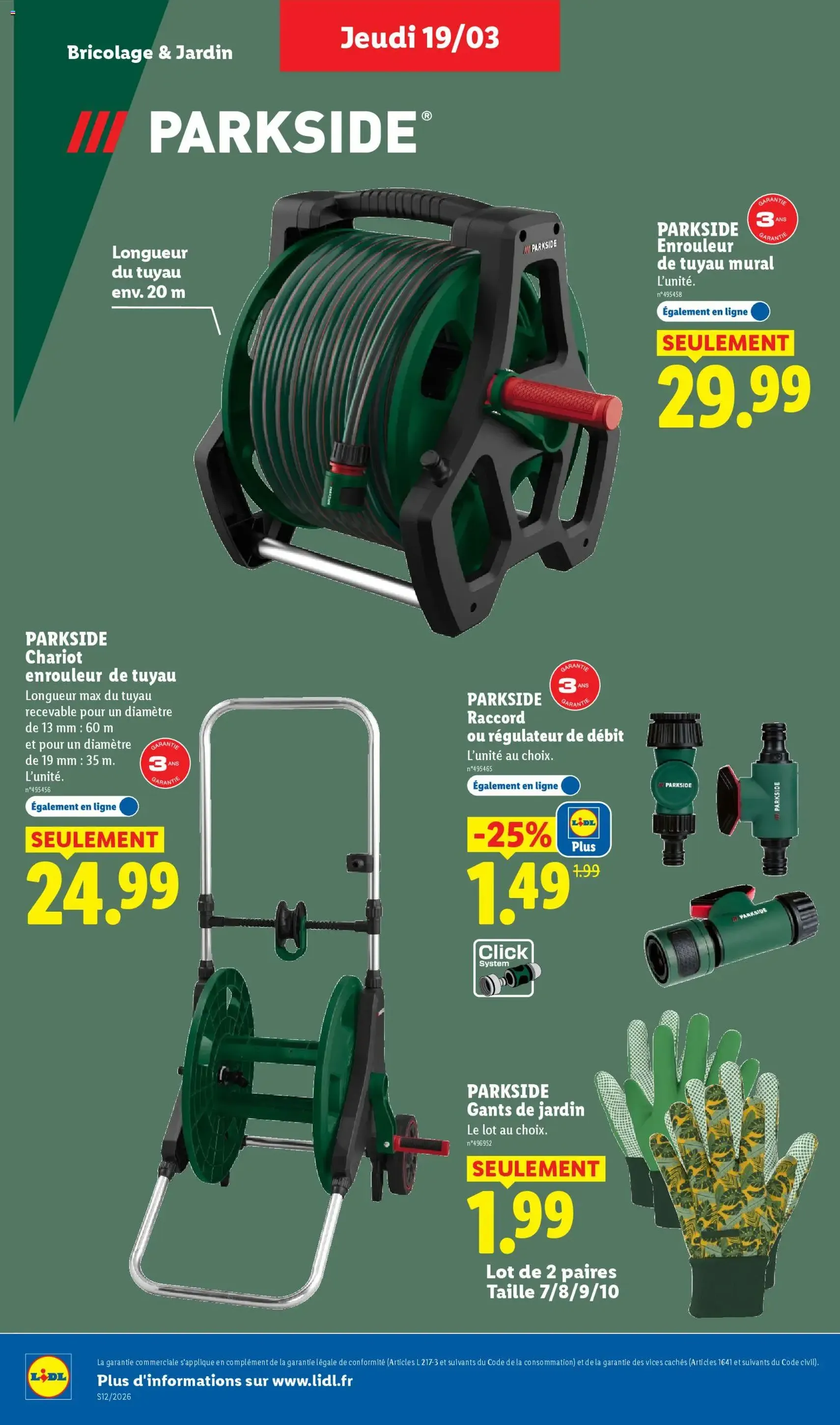 LIDL catalogue semaine 12 - brochure valable à partir du 19/03/2026, page 30 sur 59