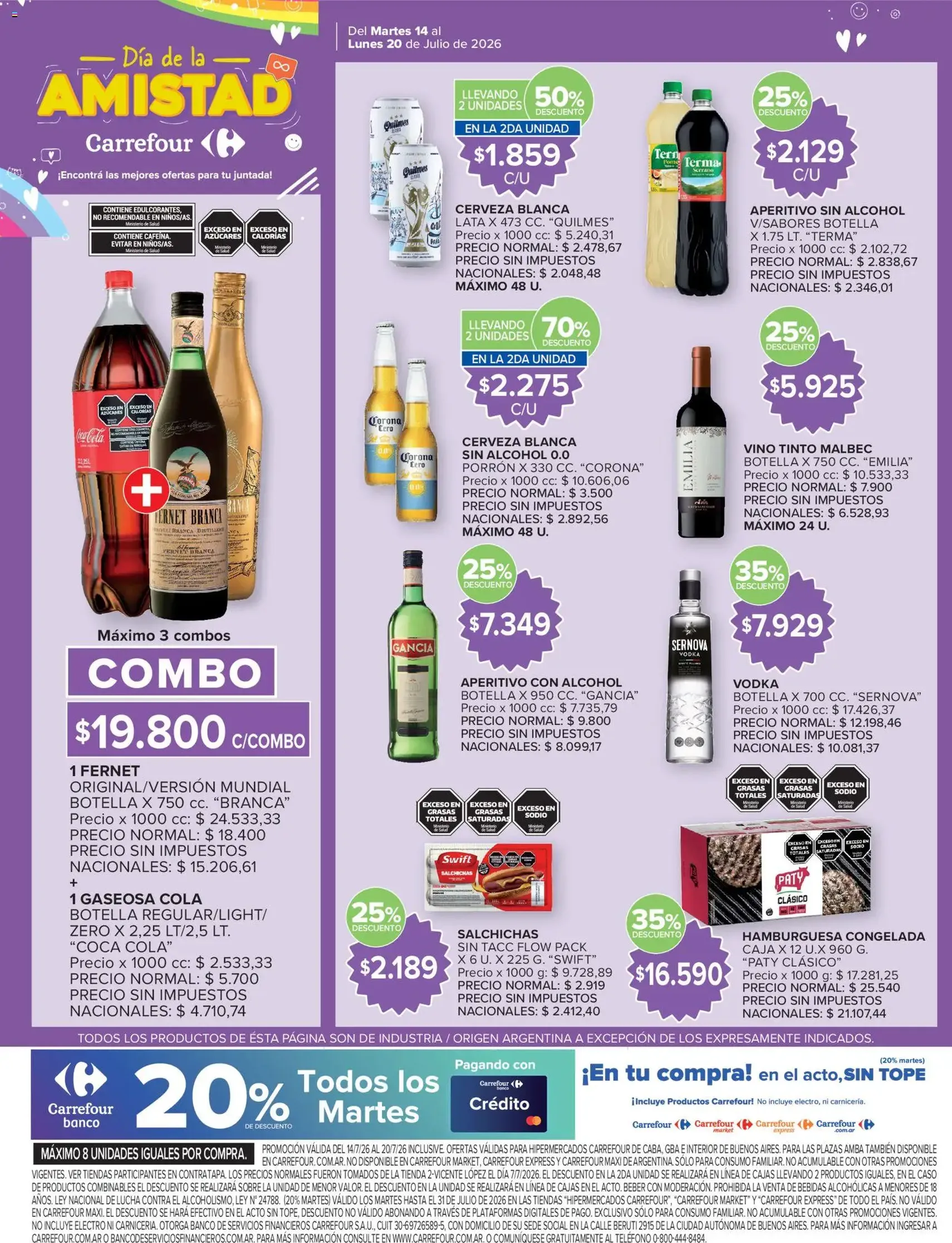Carrefour ofertas - folleto válido desde 14/07/2026 página 4 de 33