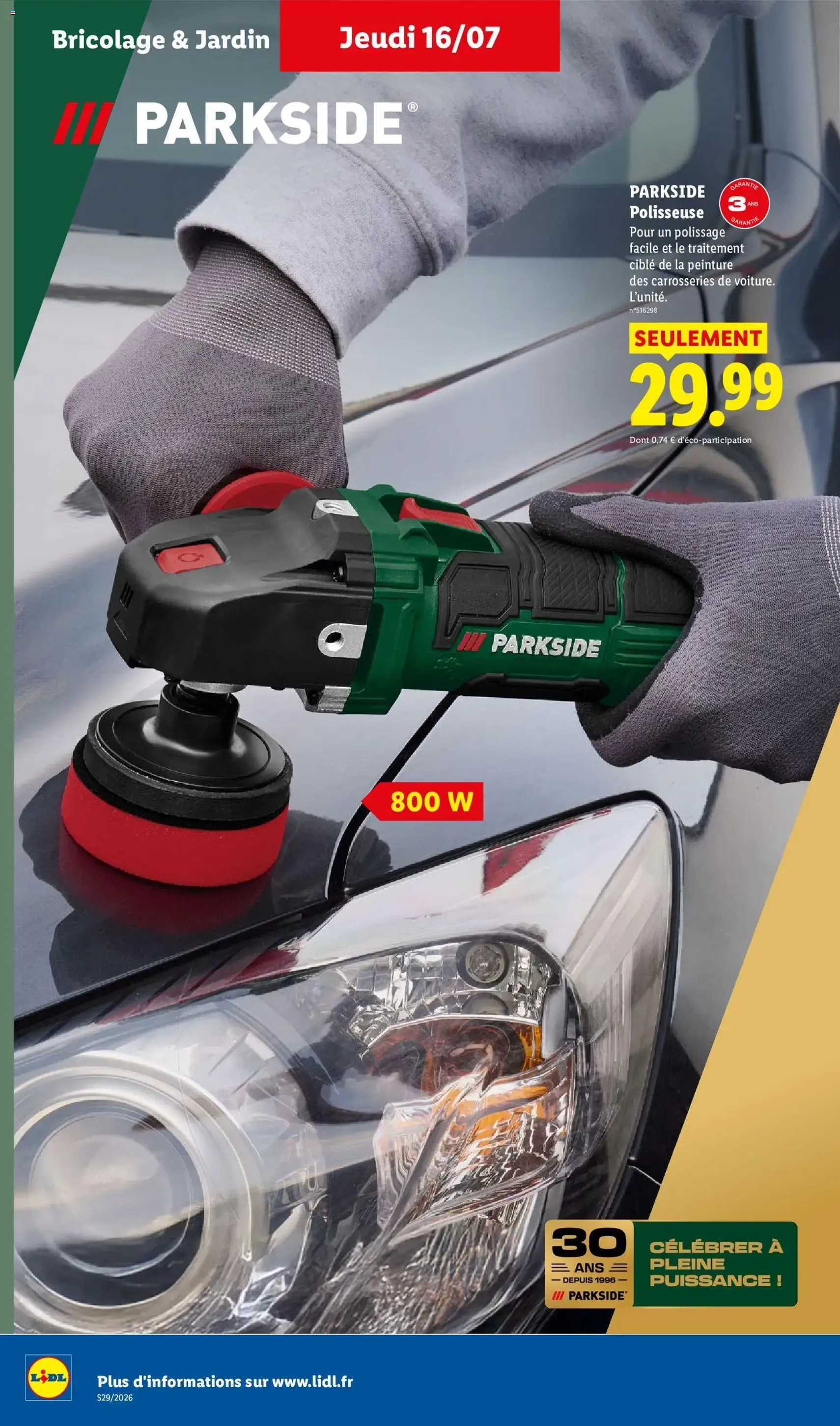 LIDL catalogue - brochure valable à partir du 16/07/2026, page 34 sur 61