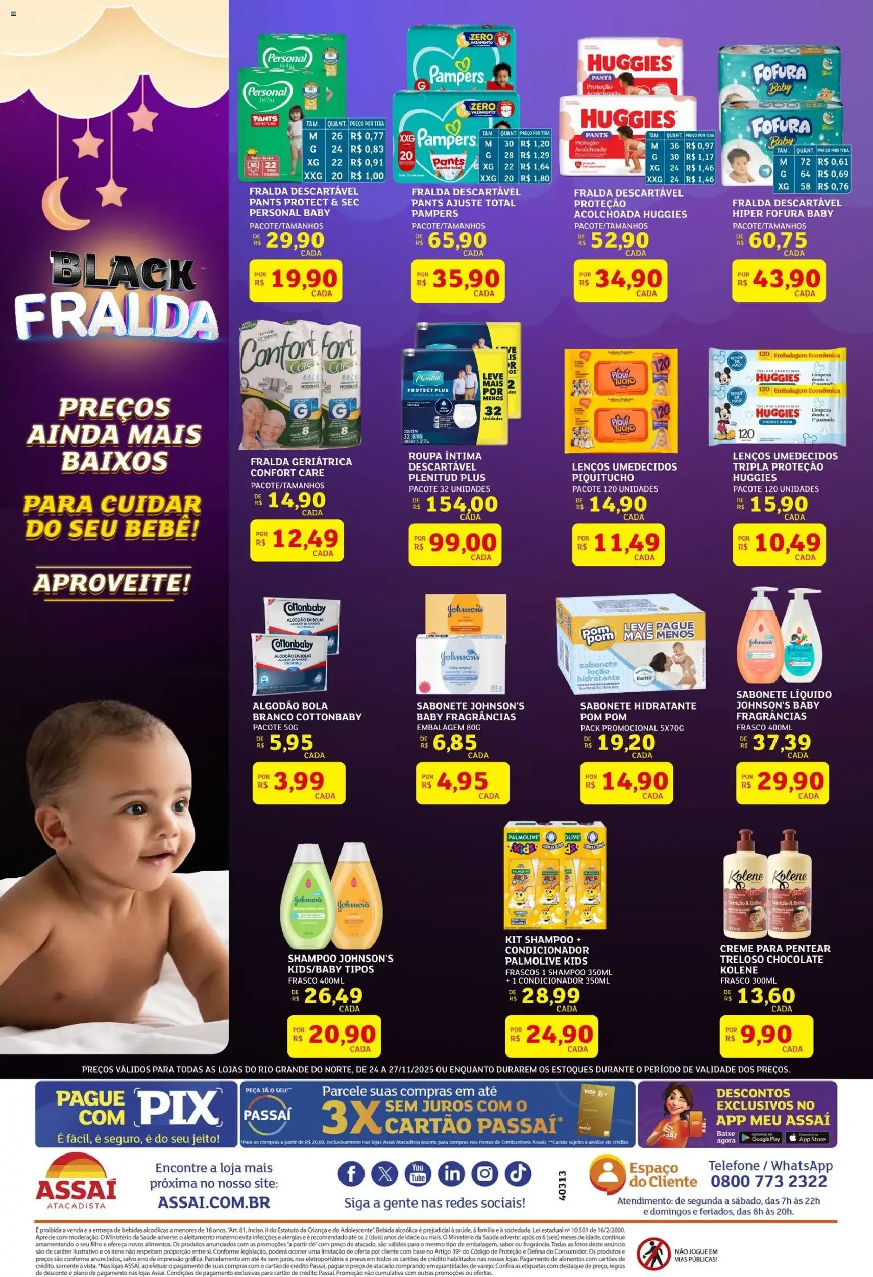 Assaí Atacadista Black Friday - folheto válido a partir de 24/11/2025 página 4 de 4
