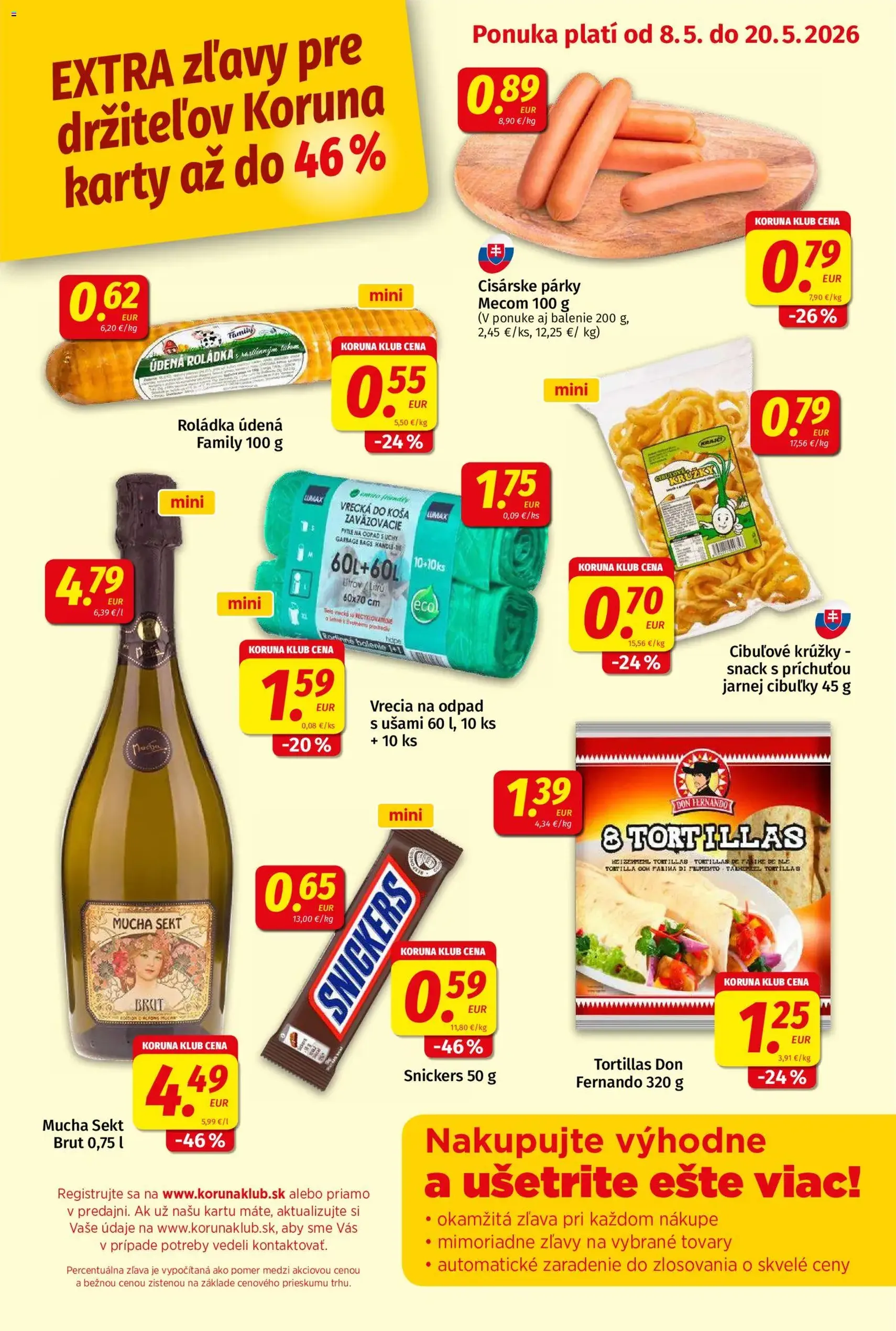 Koruna leták - platný leták od 08.05.2026 strana 9 z 24