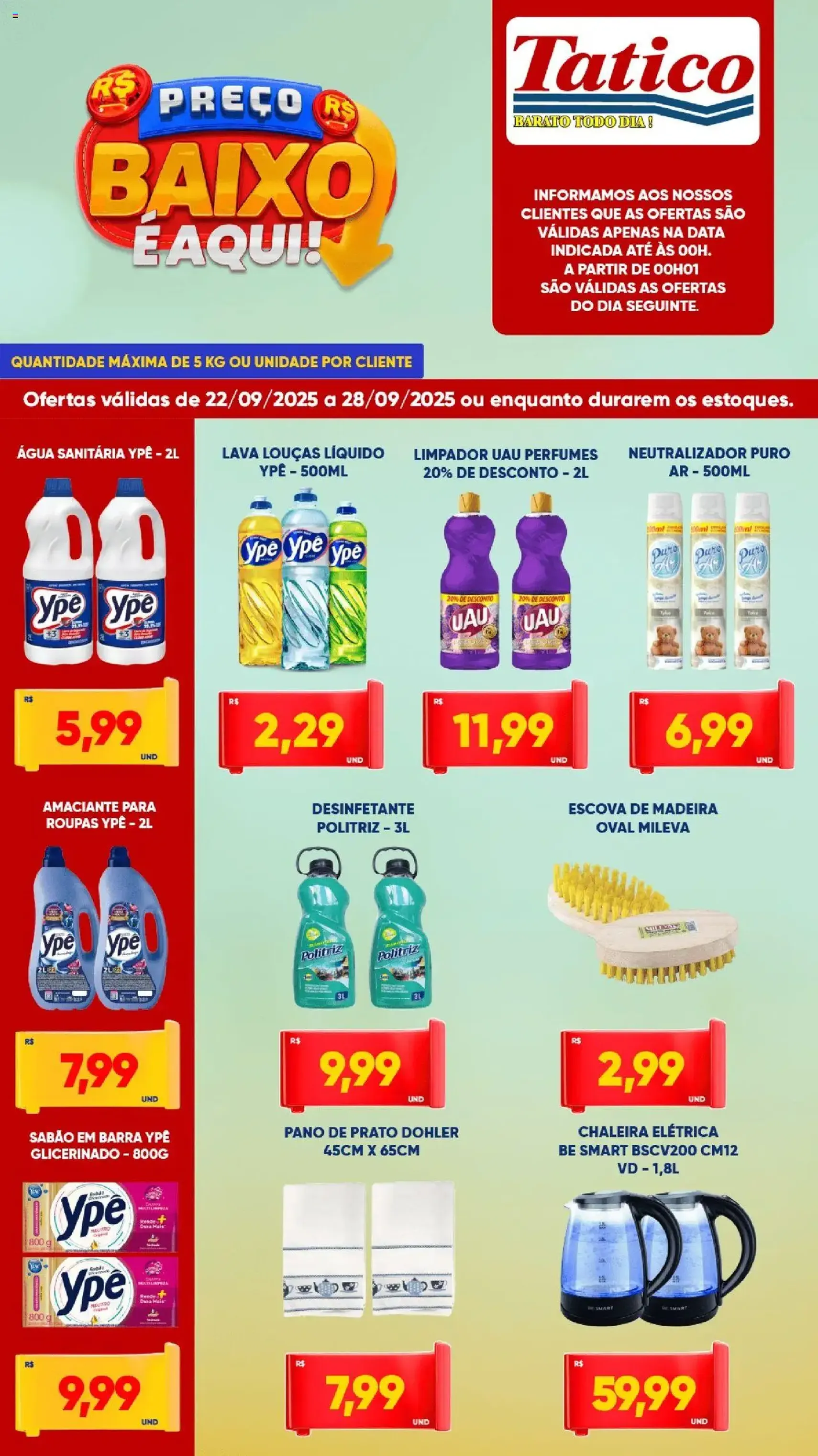 Tatico - Ofertas da semana - folheto válido a partir de 22/09/2025 página 7 de 7 Tatico - Ofertas da semana - folheto válido a partir de 22/09/2025 página 7 de 7